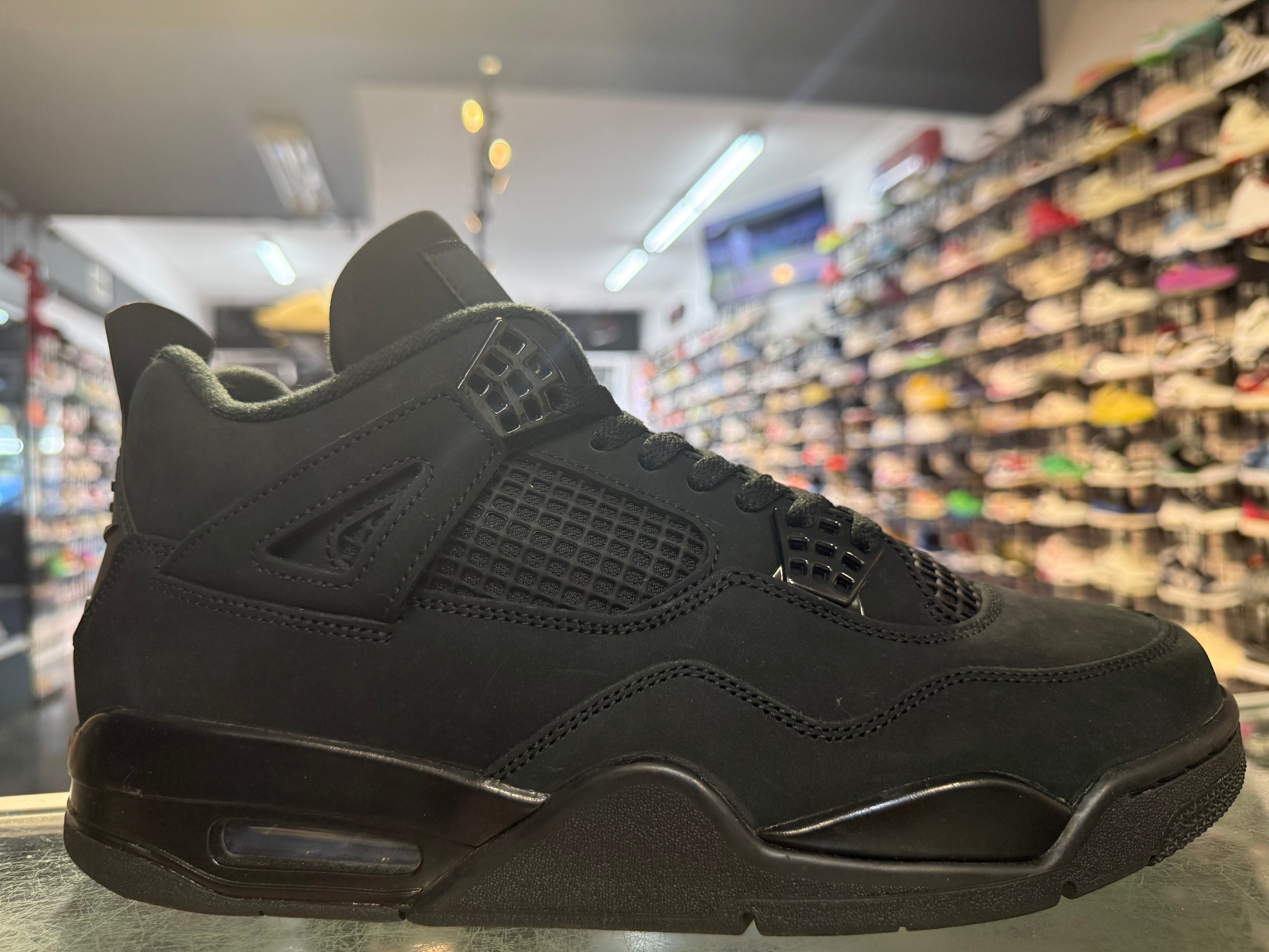 Size 11.5 Air Jordan 4 "Black Cat"