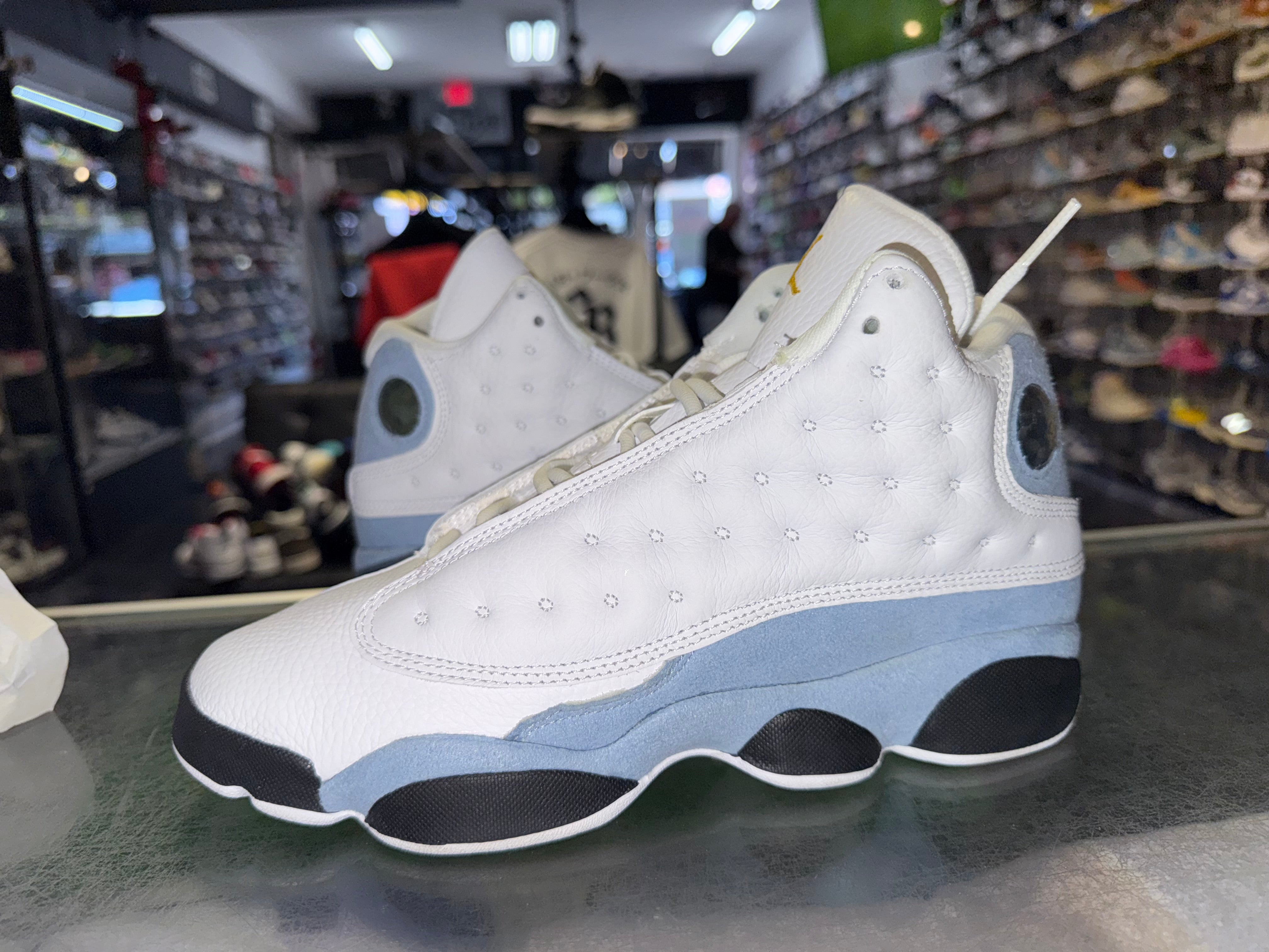 Size 7y Air Jordan 13 "Blue Grey"