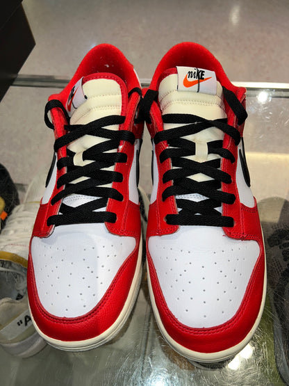 Size 10 Dunk Low “Chicago Split”  (Mall)