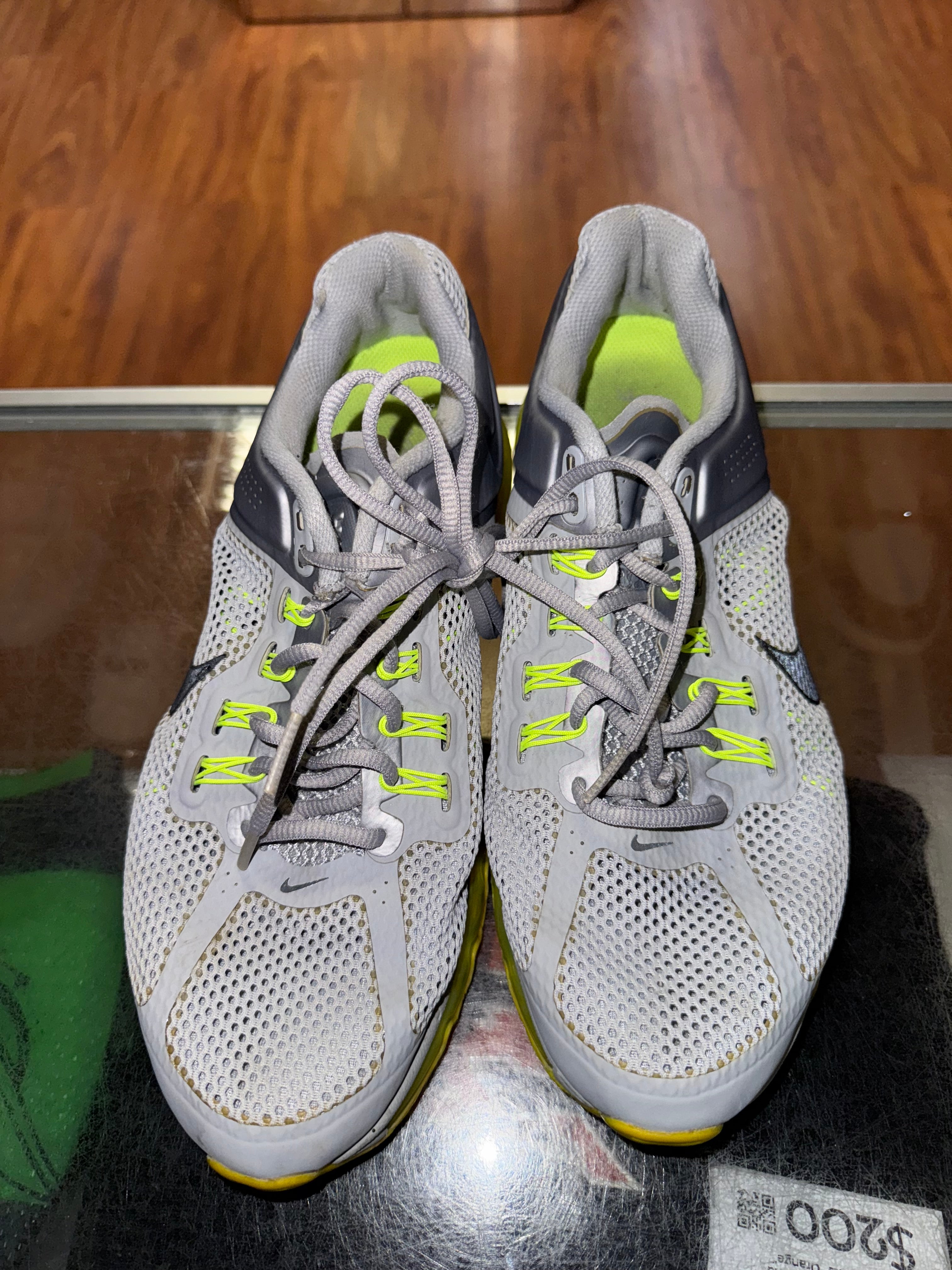 Size 10 Air Max 2013 "Wolf Grey Volt" - NB