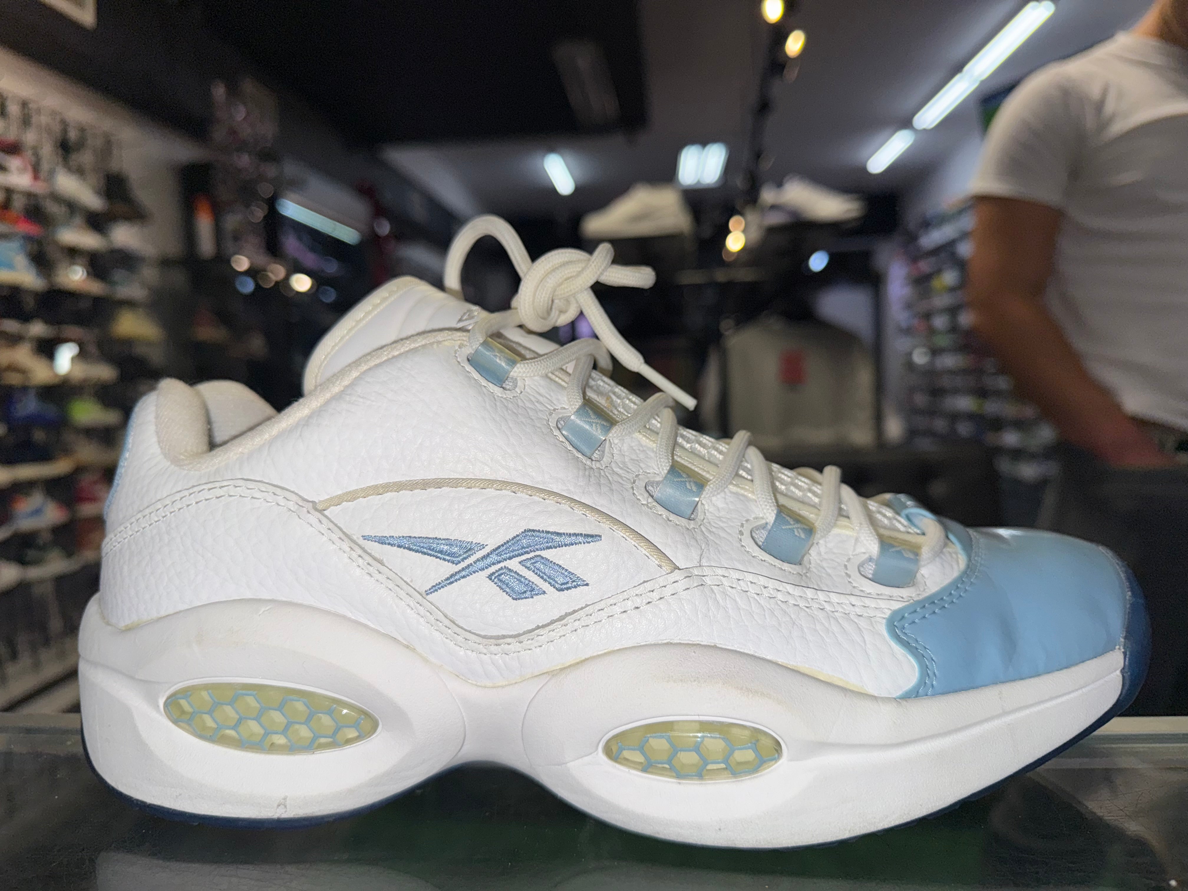 Size 10.5 Reebok Question Low "Blue Patent" - NB