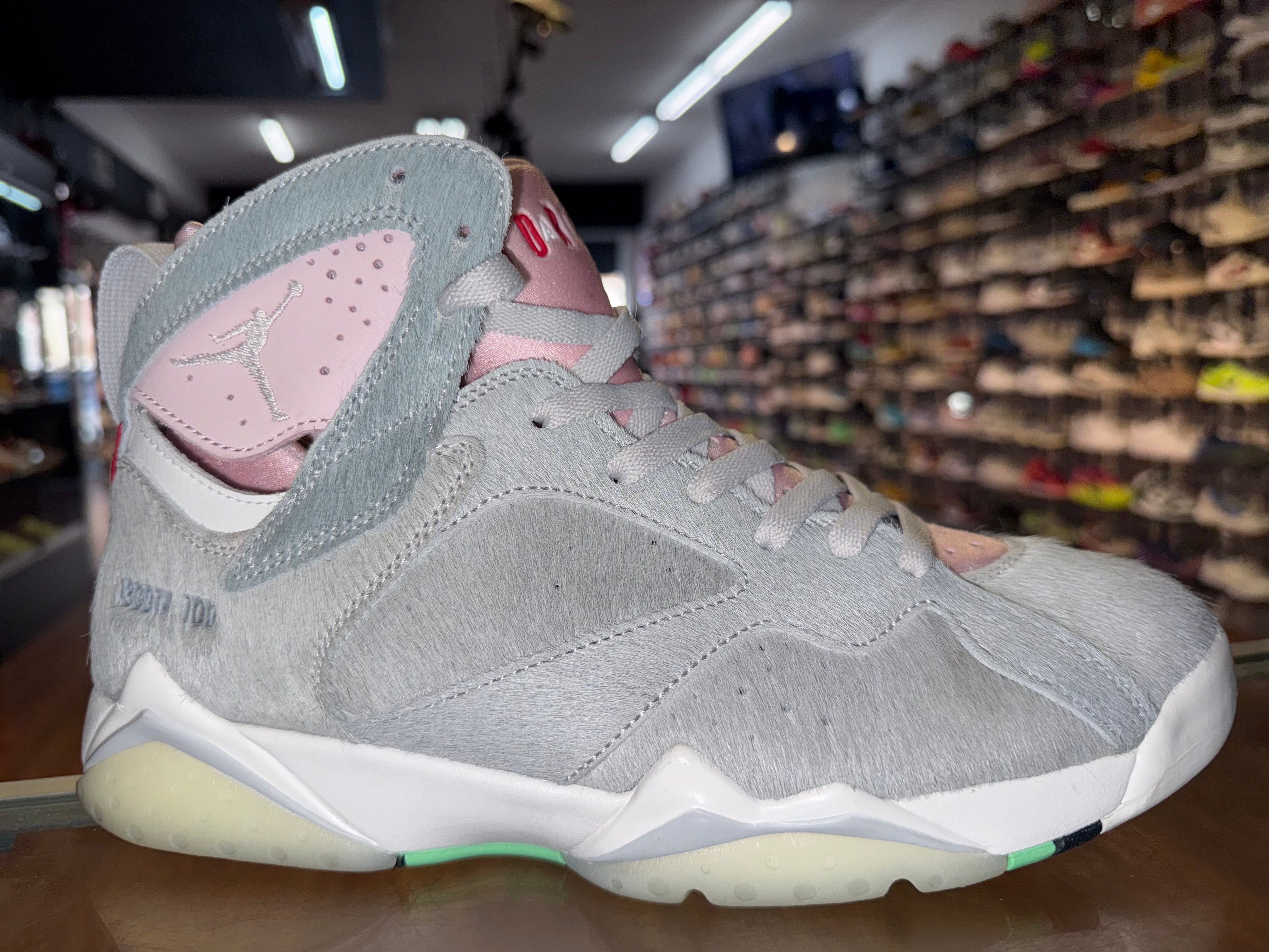 Size 10 Air Jordan 7 "Hare Neutral Grey"