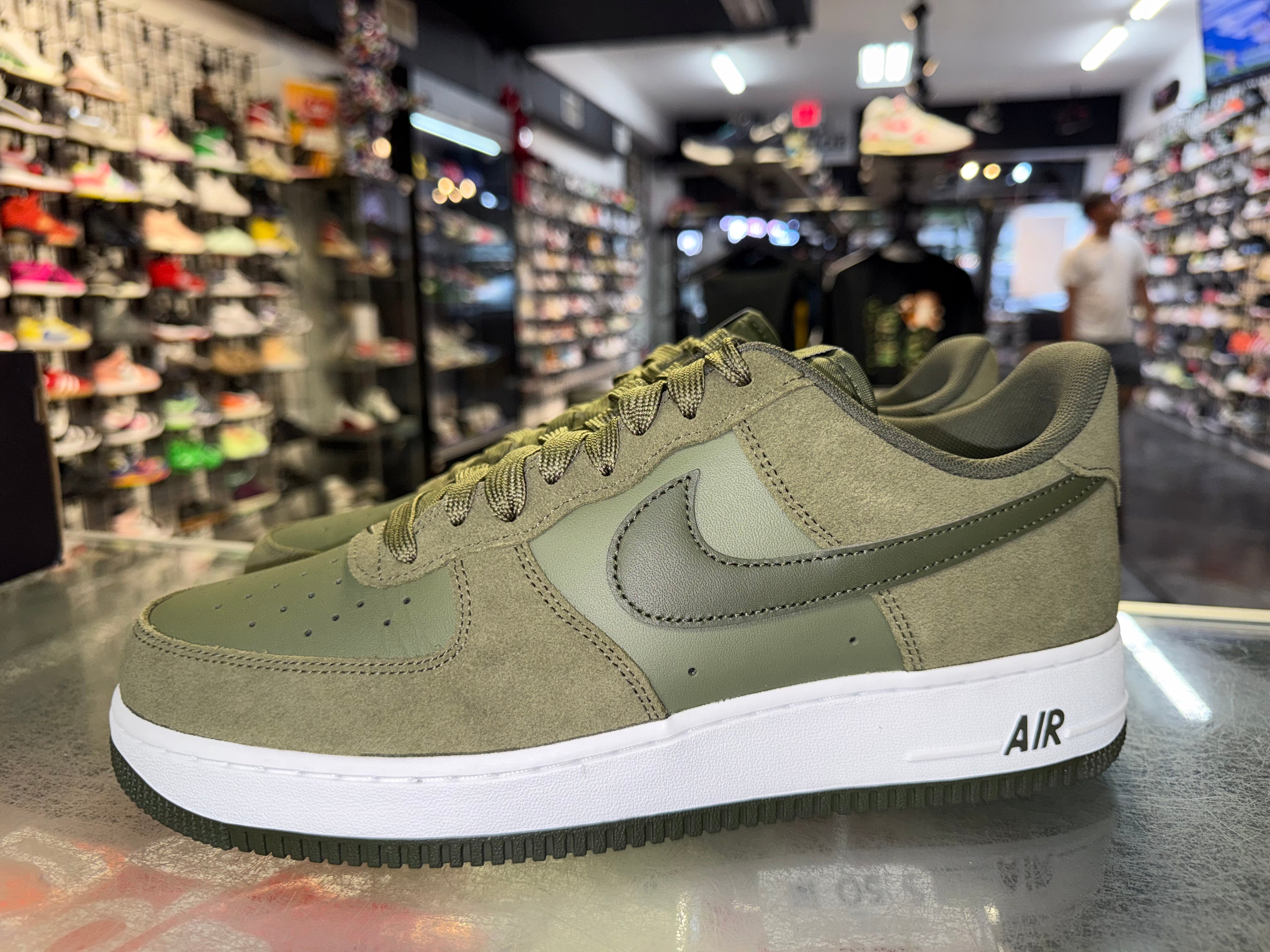 Size 12 Air Force 1 “Medium Olive” Worn 1x