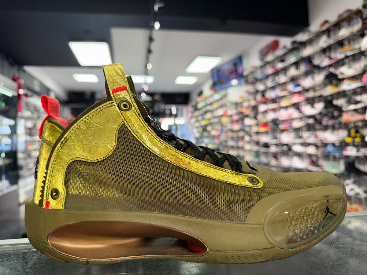 Size 10.5 Air Jordan 34 “Bayou Boys”