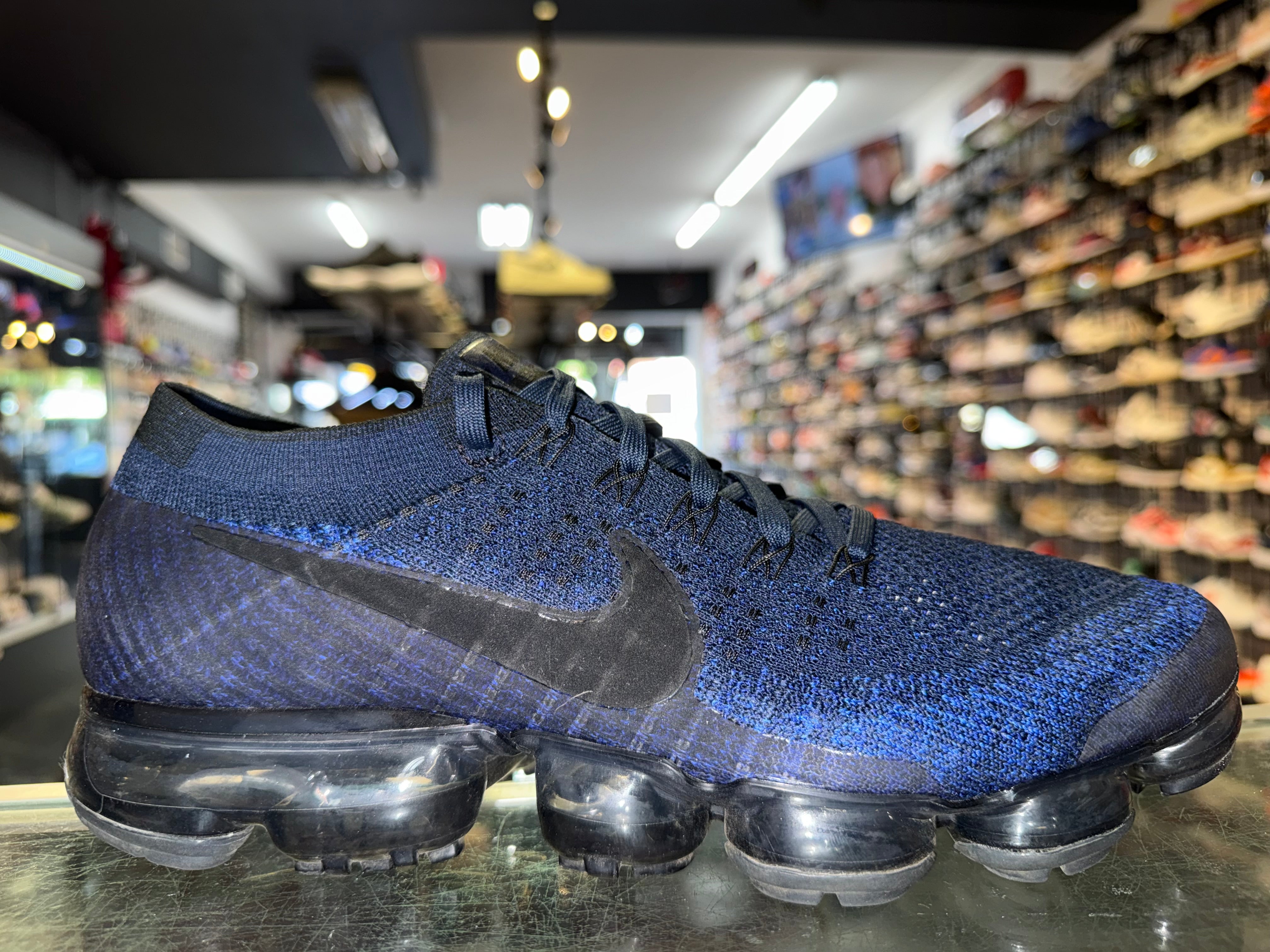 Size 10 Air VaporMax "Midnight Navy"