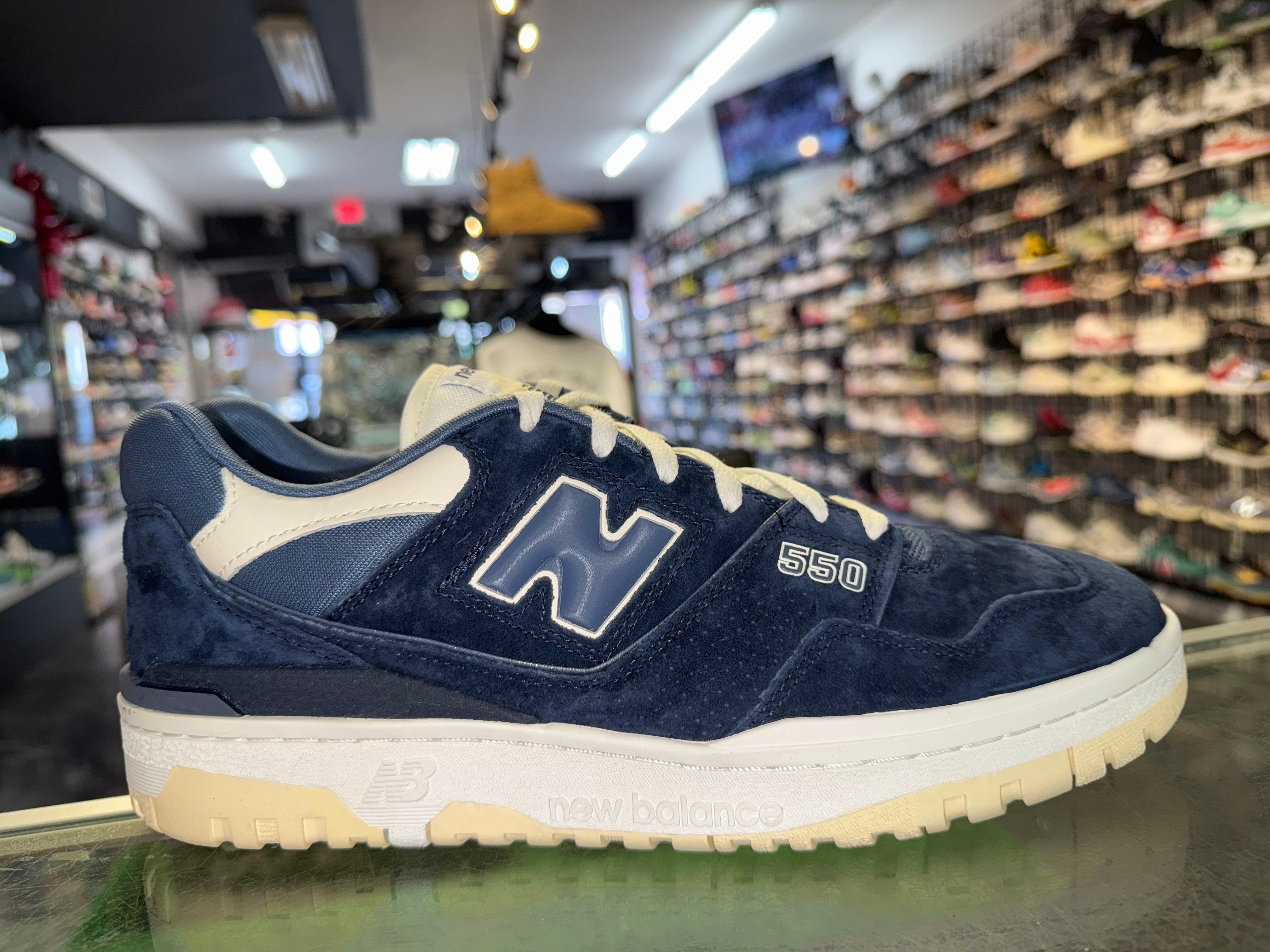 Size 10.5 New Balance 550 “Indigo Suede” Brand New