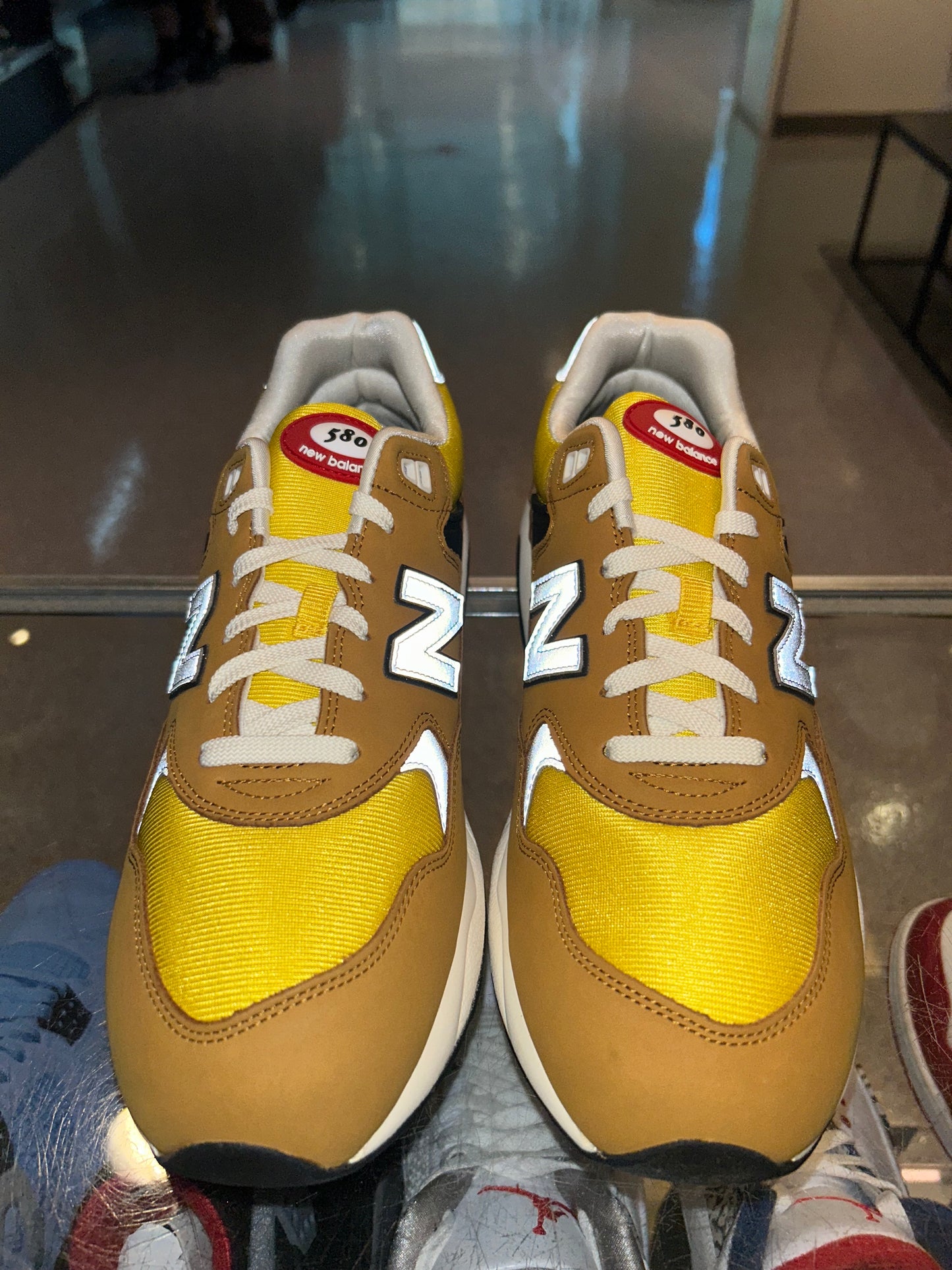 Size 13 New Balance 580 “Brown Yellow” Brand New (Mall)