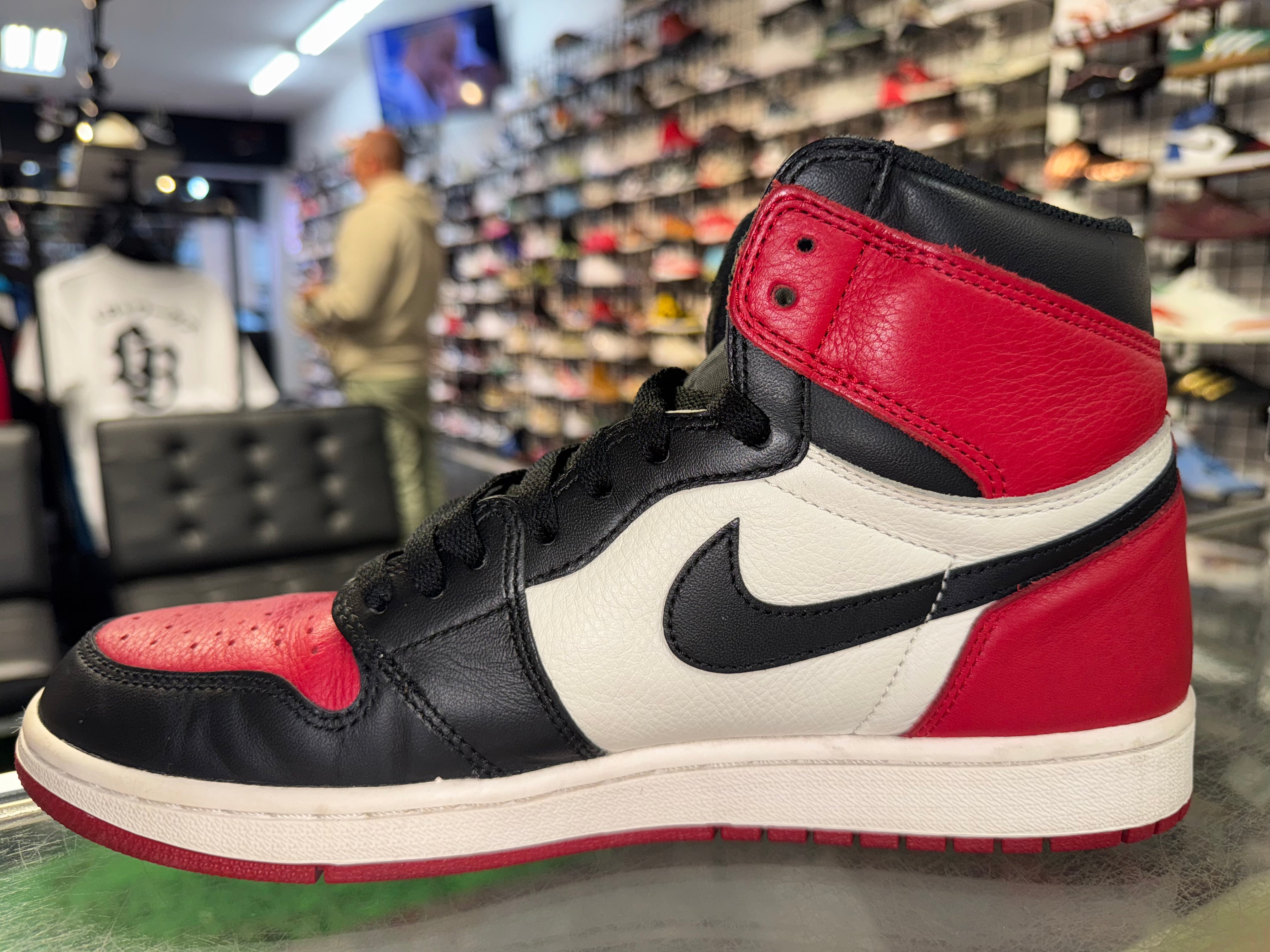 Size 10.5 Air Jordan 1 "Bred Toe"