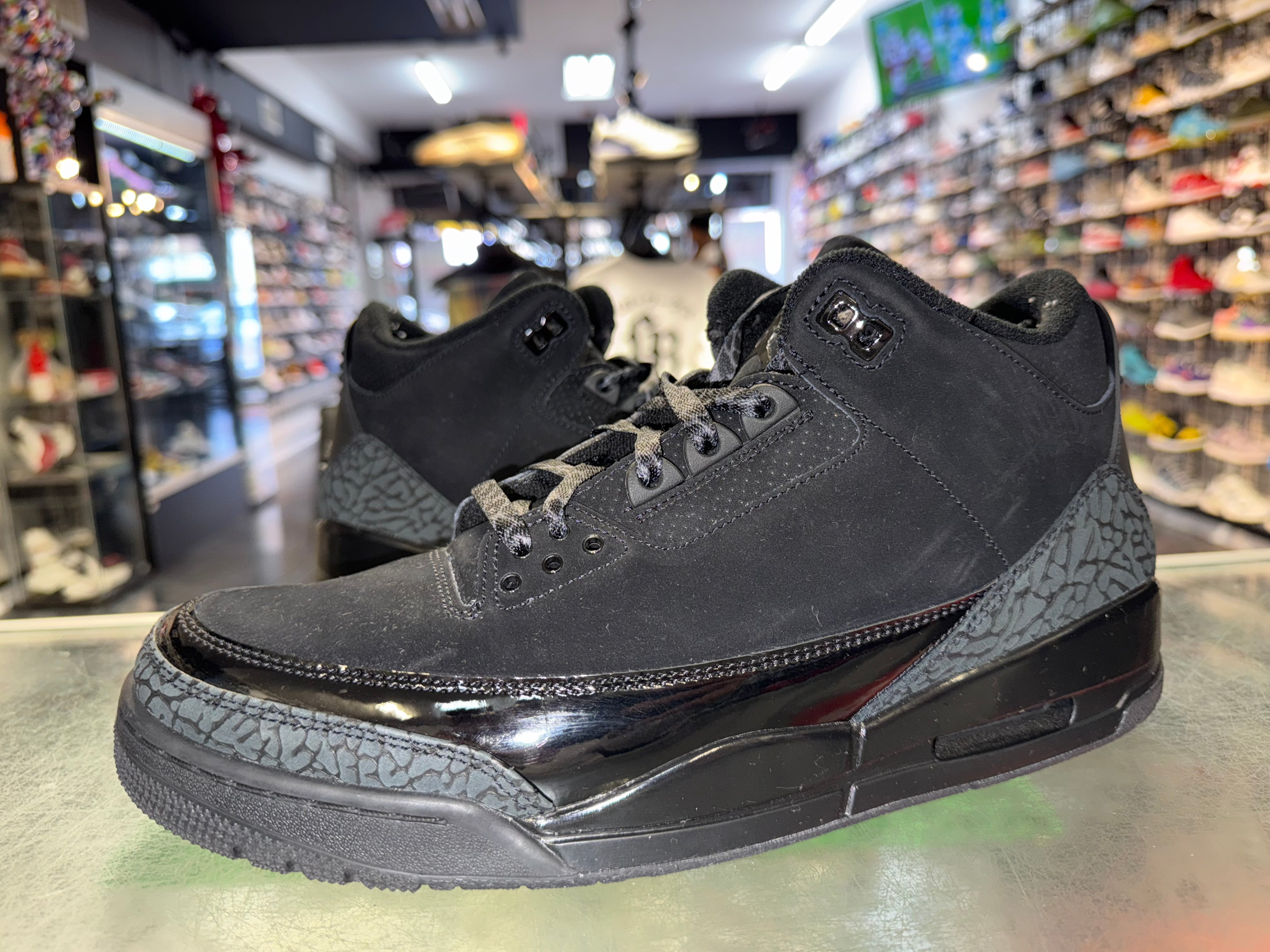 Size 11.5 Air Jordan 3 "Black Cat"