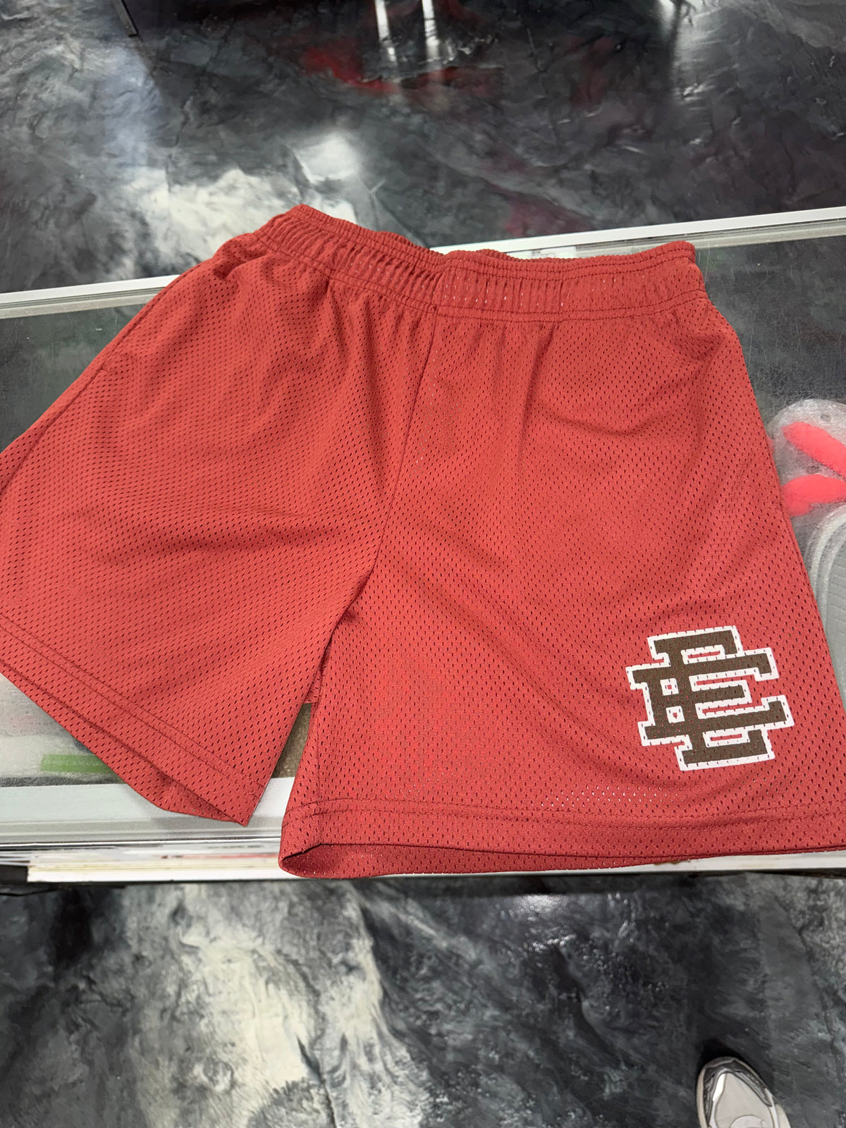 Size L Eric Emanuel EE Shorts “Rust/Brown”