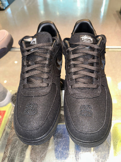 Size 9.5 Air Force 1 Low “Stussy Black” Brand New (Mall)