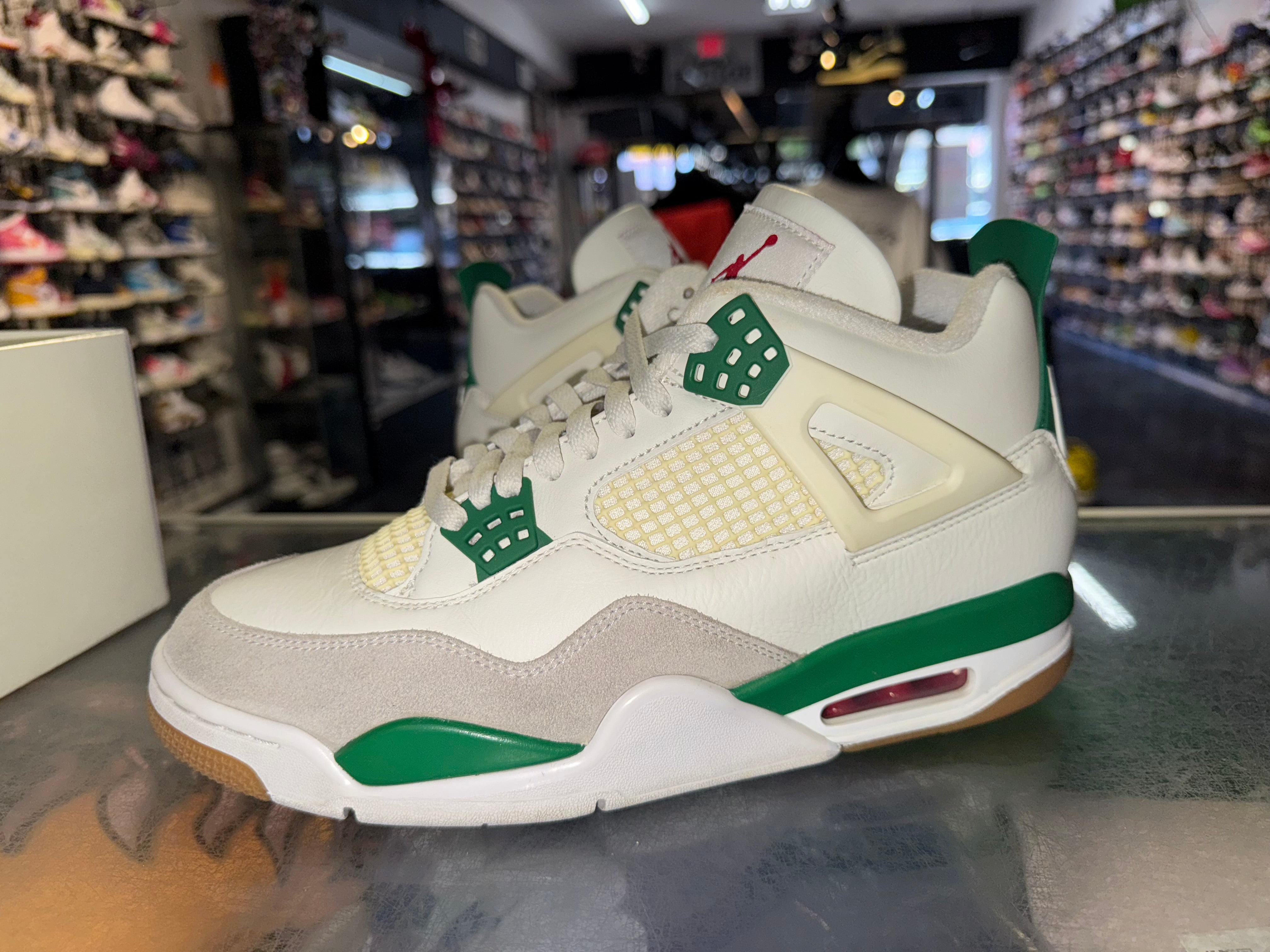 Size 10 Air Jordan 4 SB "Pine Green"