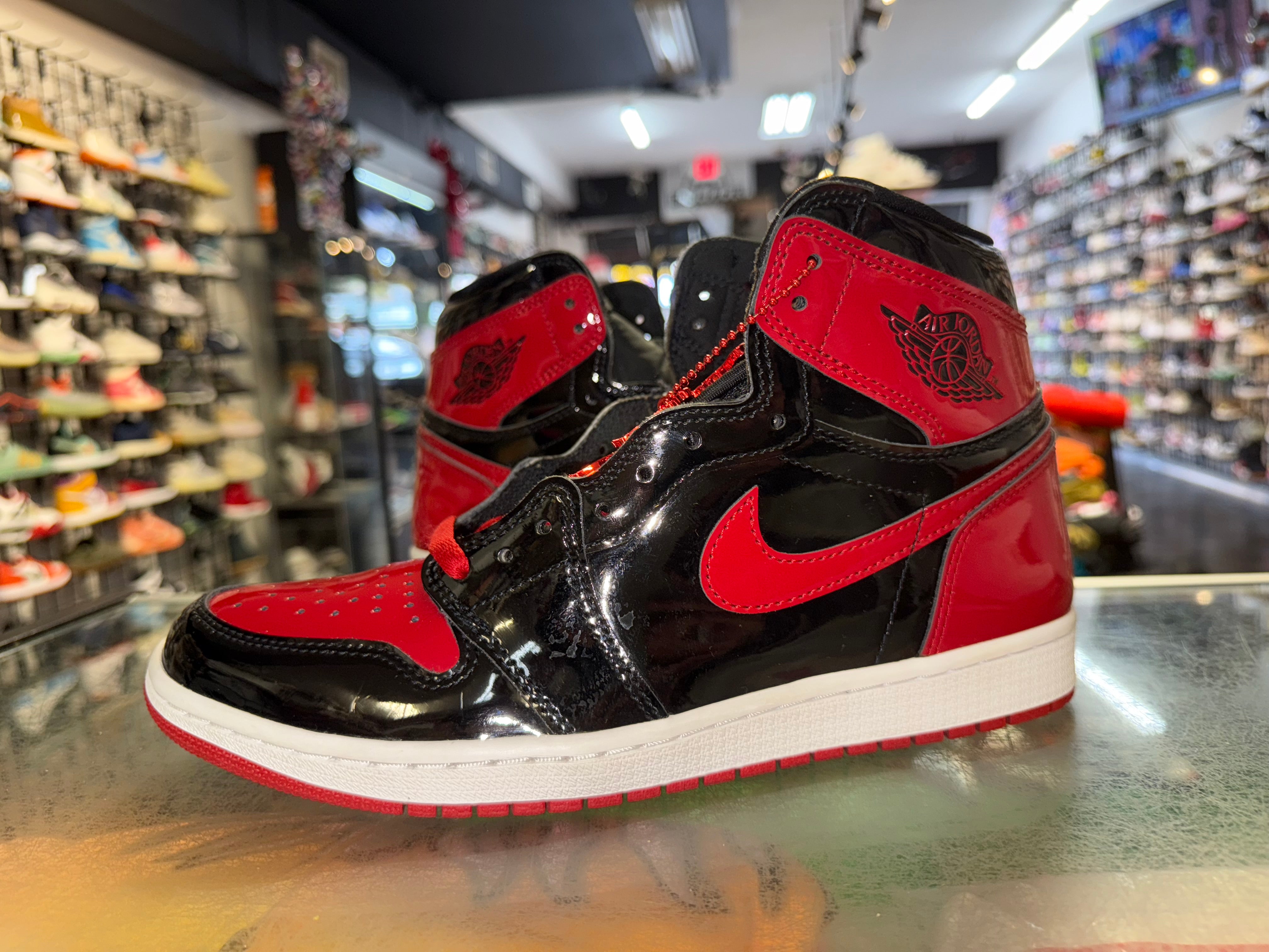 Size 10 Air Jordan 1 "Patent Bred"