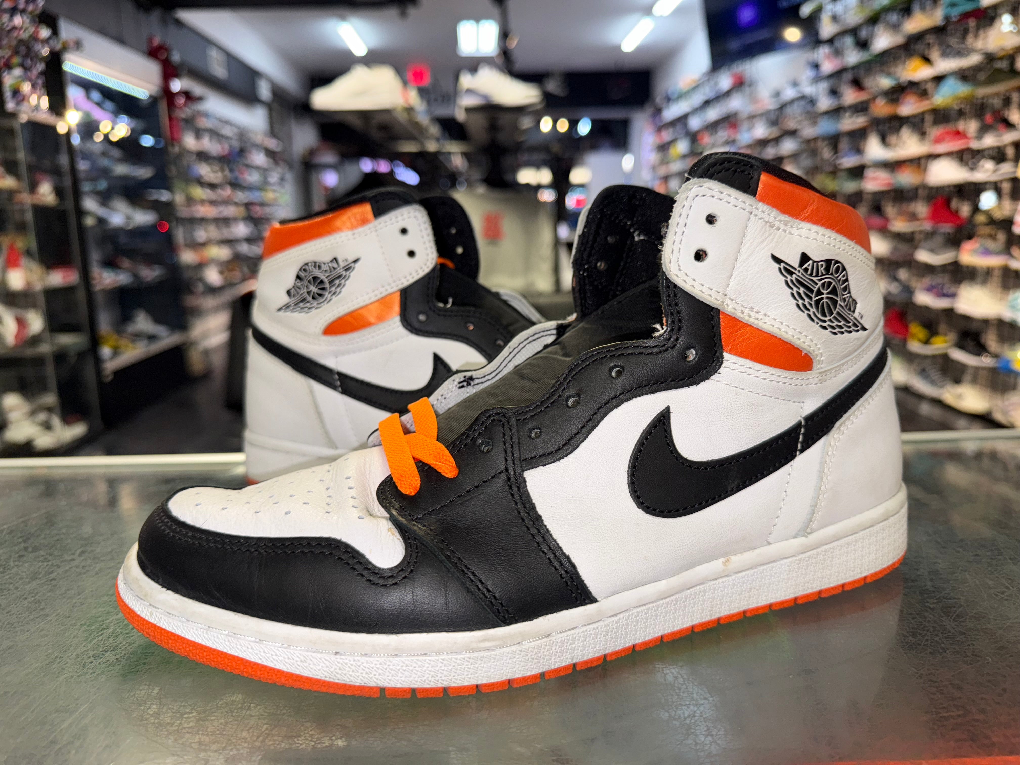 Size 10 AJ 1 "Electro Orange" - NB