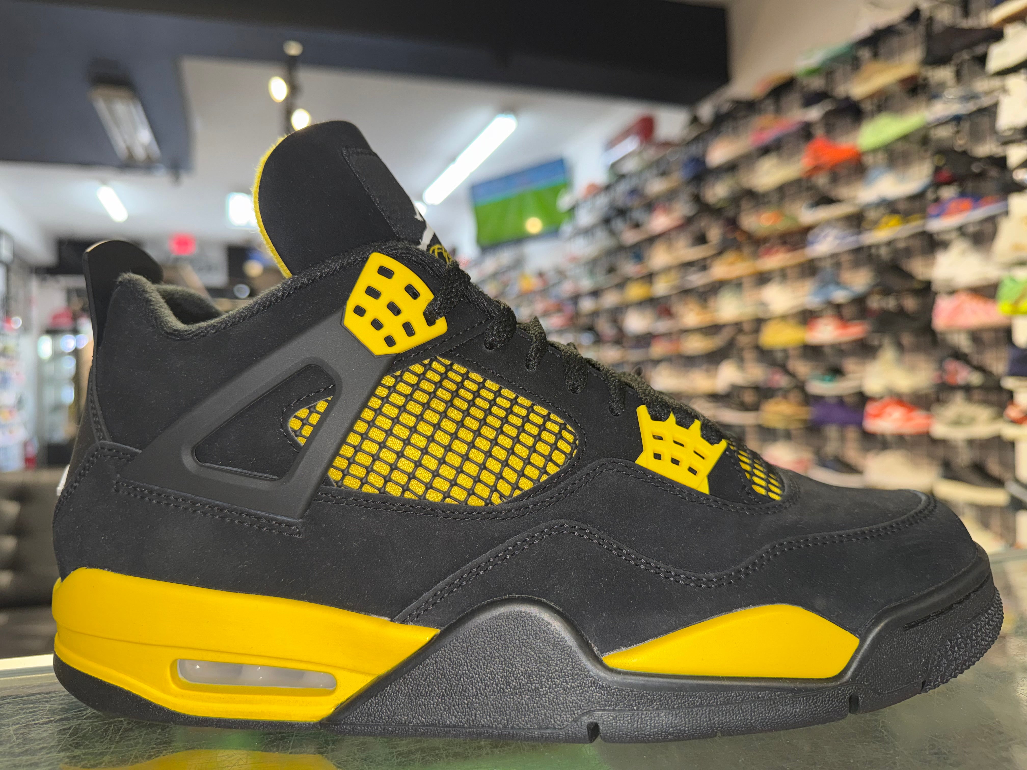 Size 11.5 Air Jordan 4 “Thunder” Worn 1x