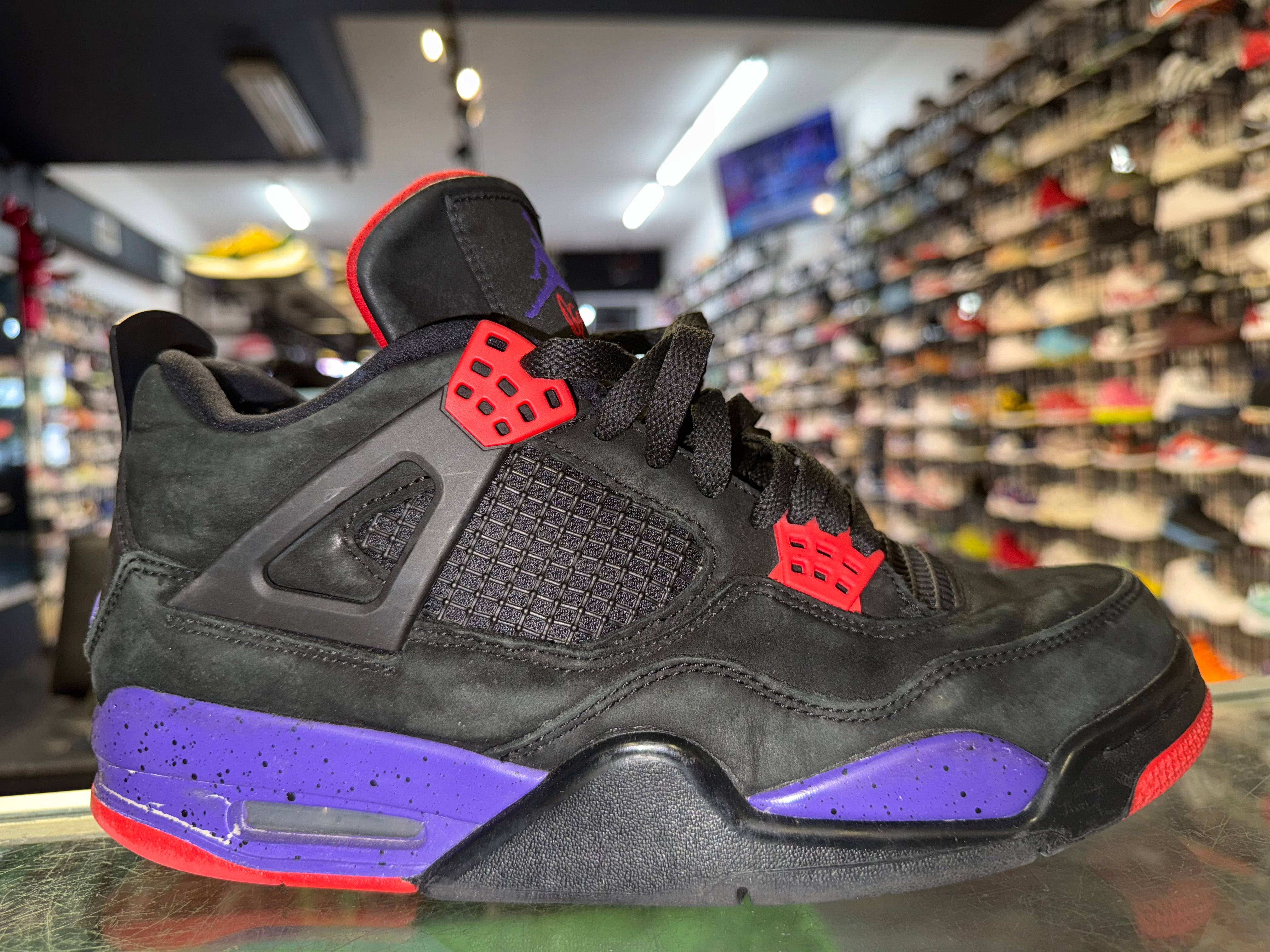 Size 9 AJ 4 "OVO Raptors" - NB