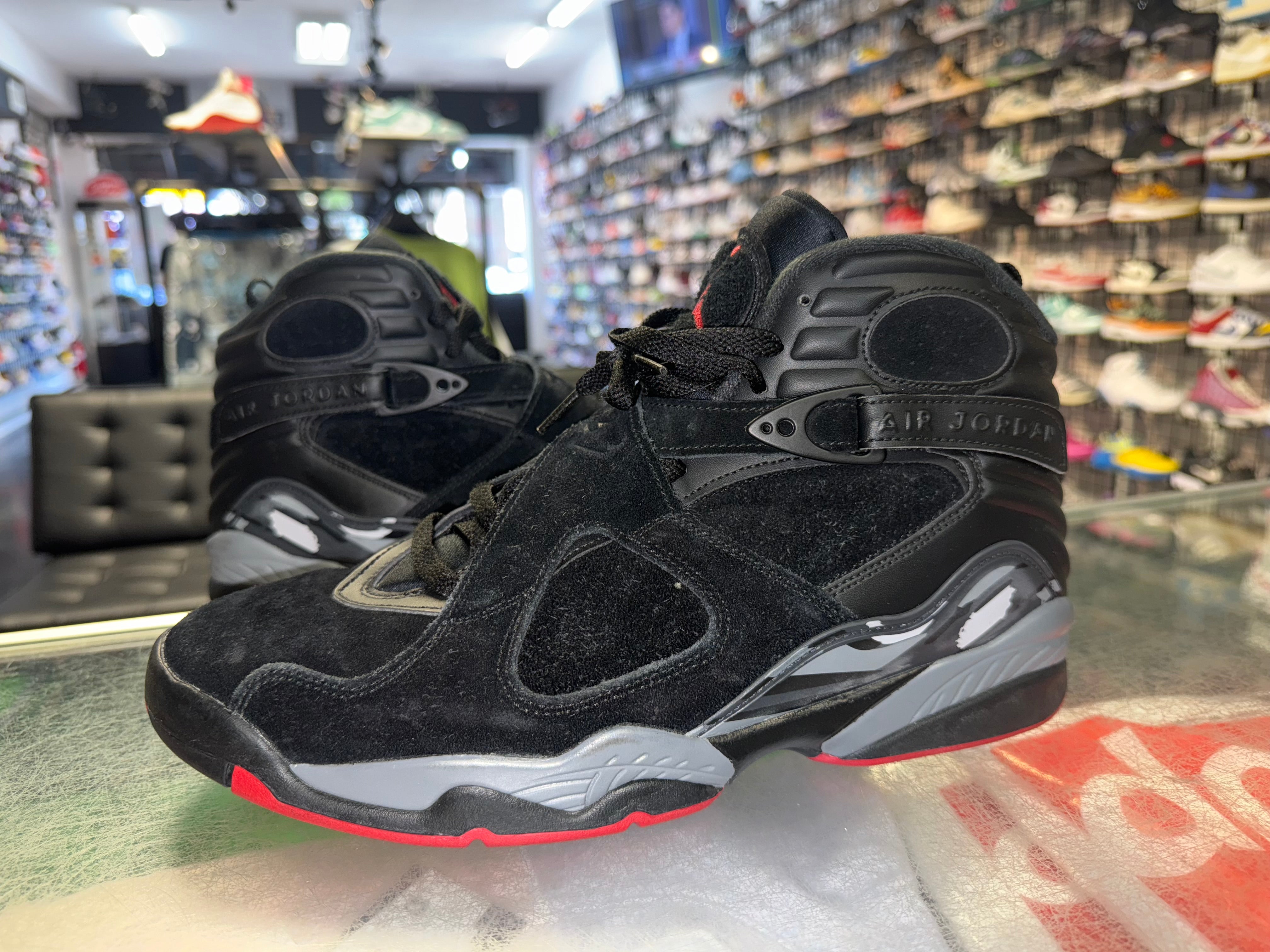 Size 11 Air Jordan 8 “Black Cement”