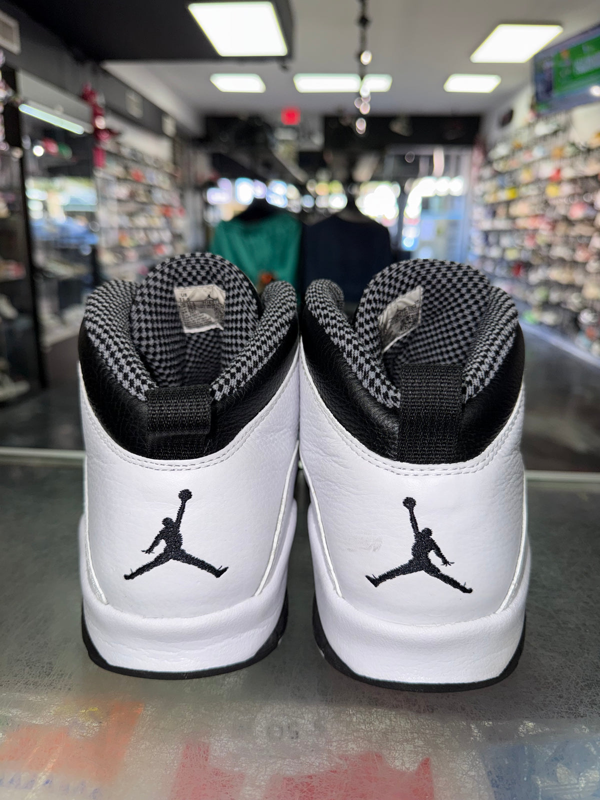 Air Jordan 10 Steel sneaker, pre-owned, size 11.5 – view 6