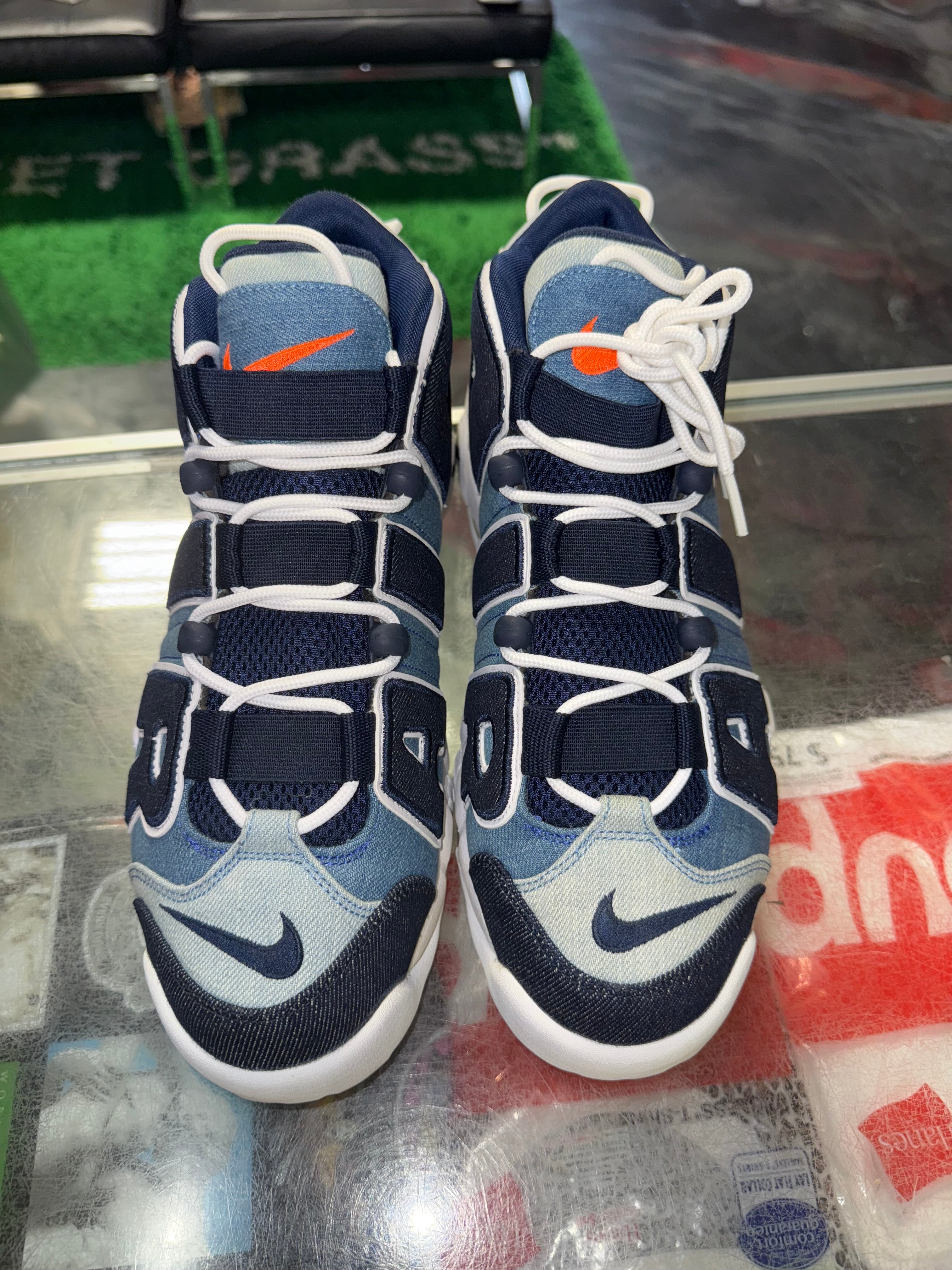 Size 11 Air More Uptempo "Denim" Brand New