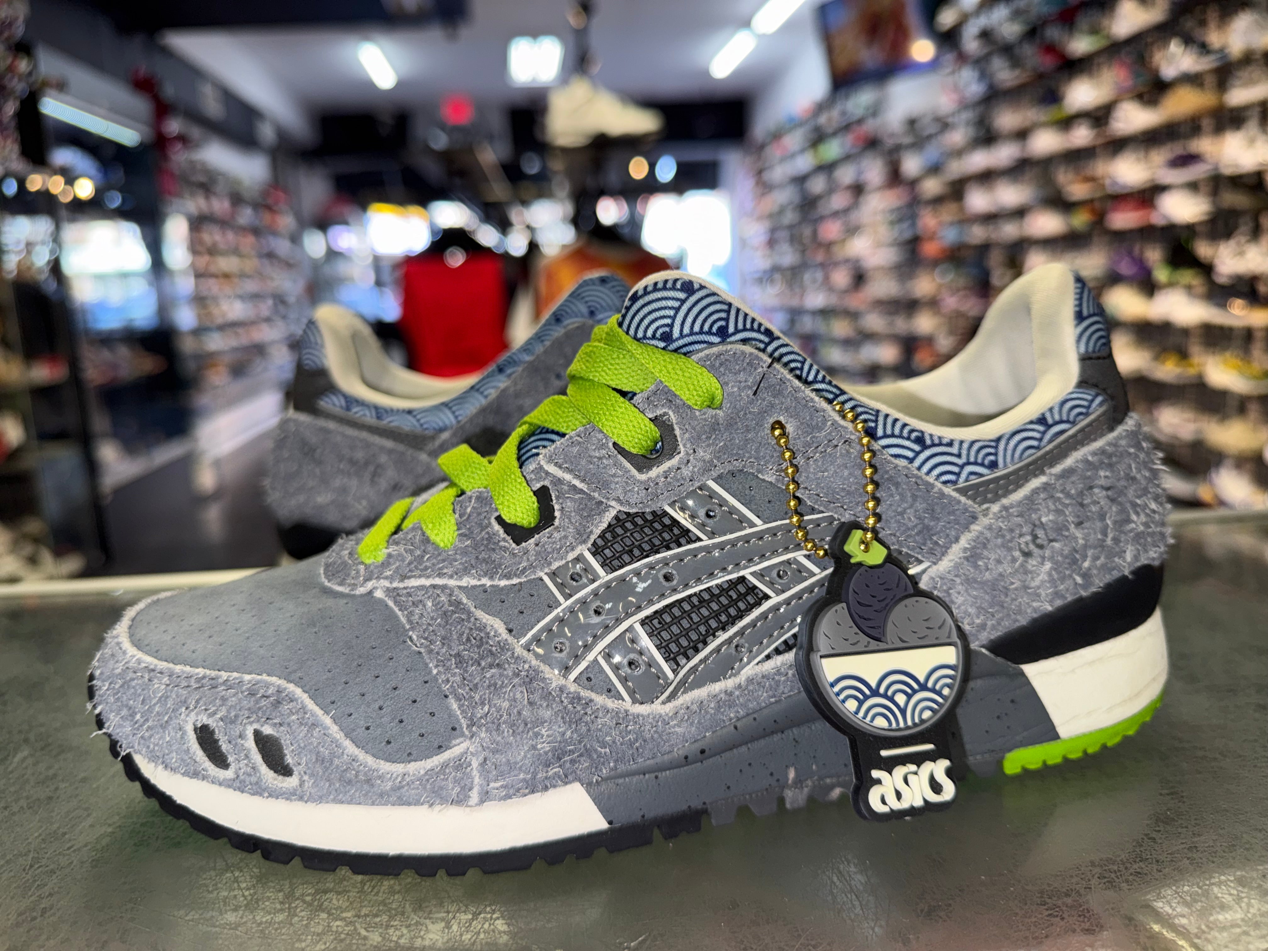 Size 6 Asics Gel-Lyte III Nice Kicks "Castlerock"