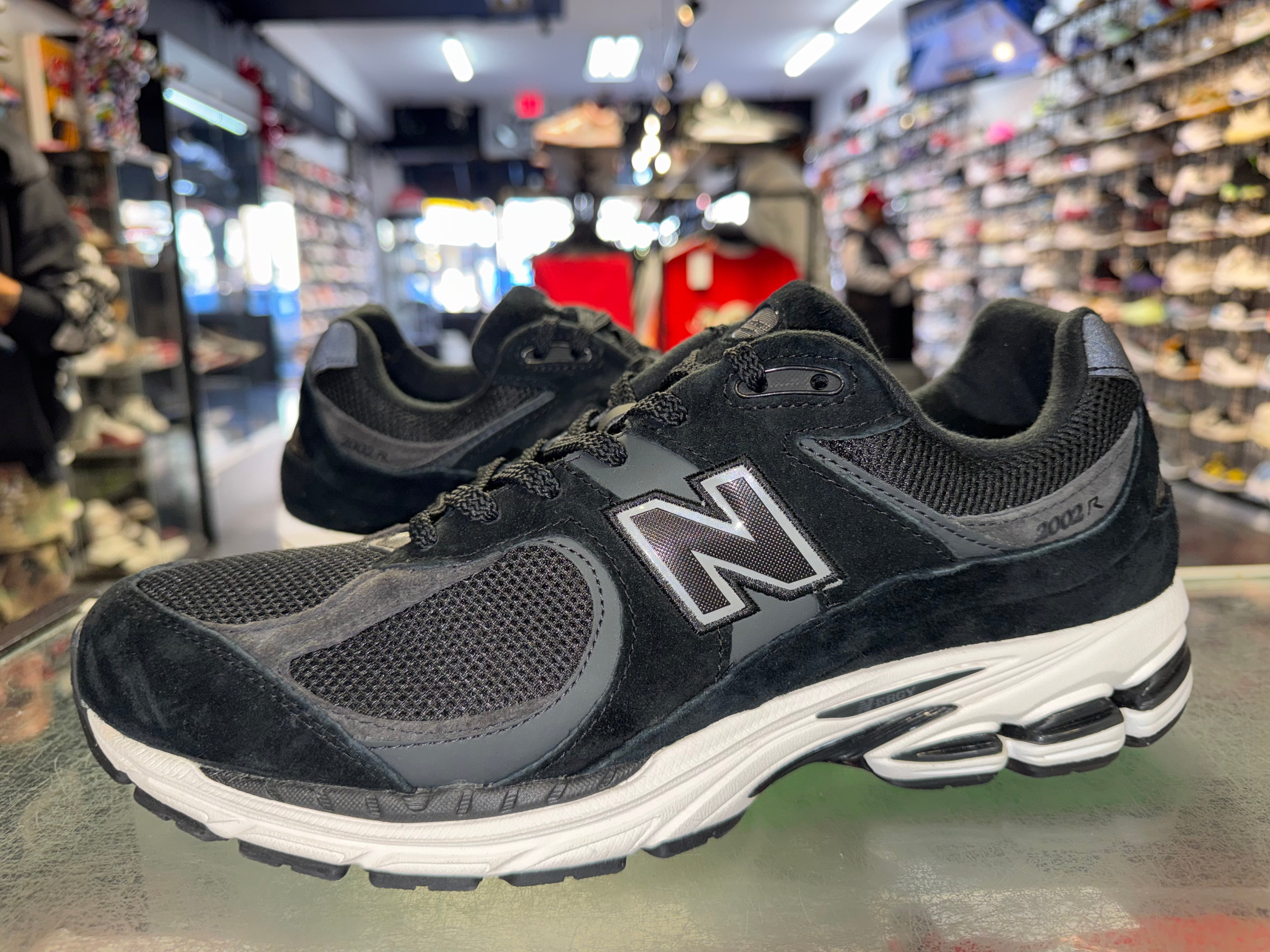 Size 13 New Balance 2002R “Black/White”