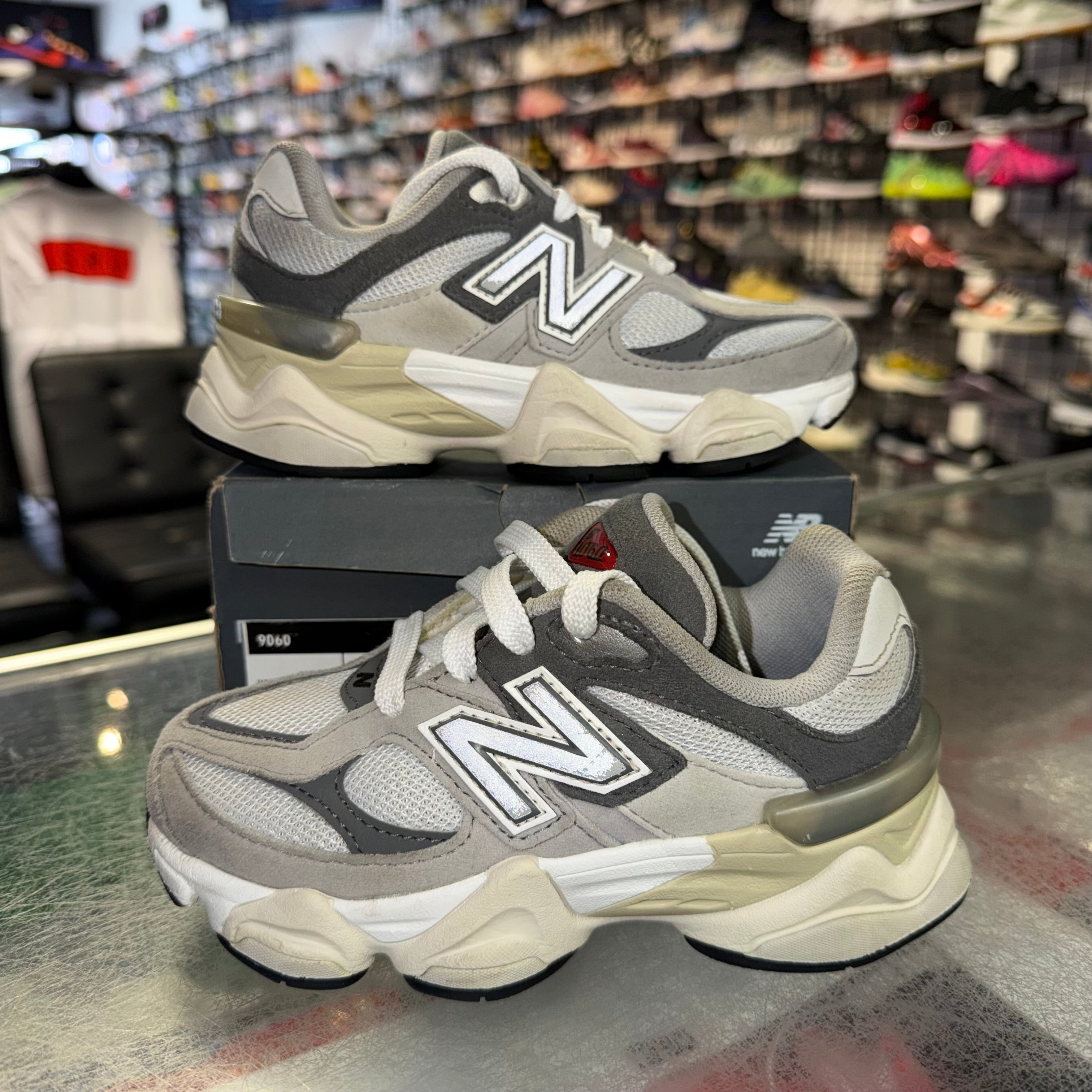Size 11c New Balance 9060 "Rain Cloud" (PS)