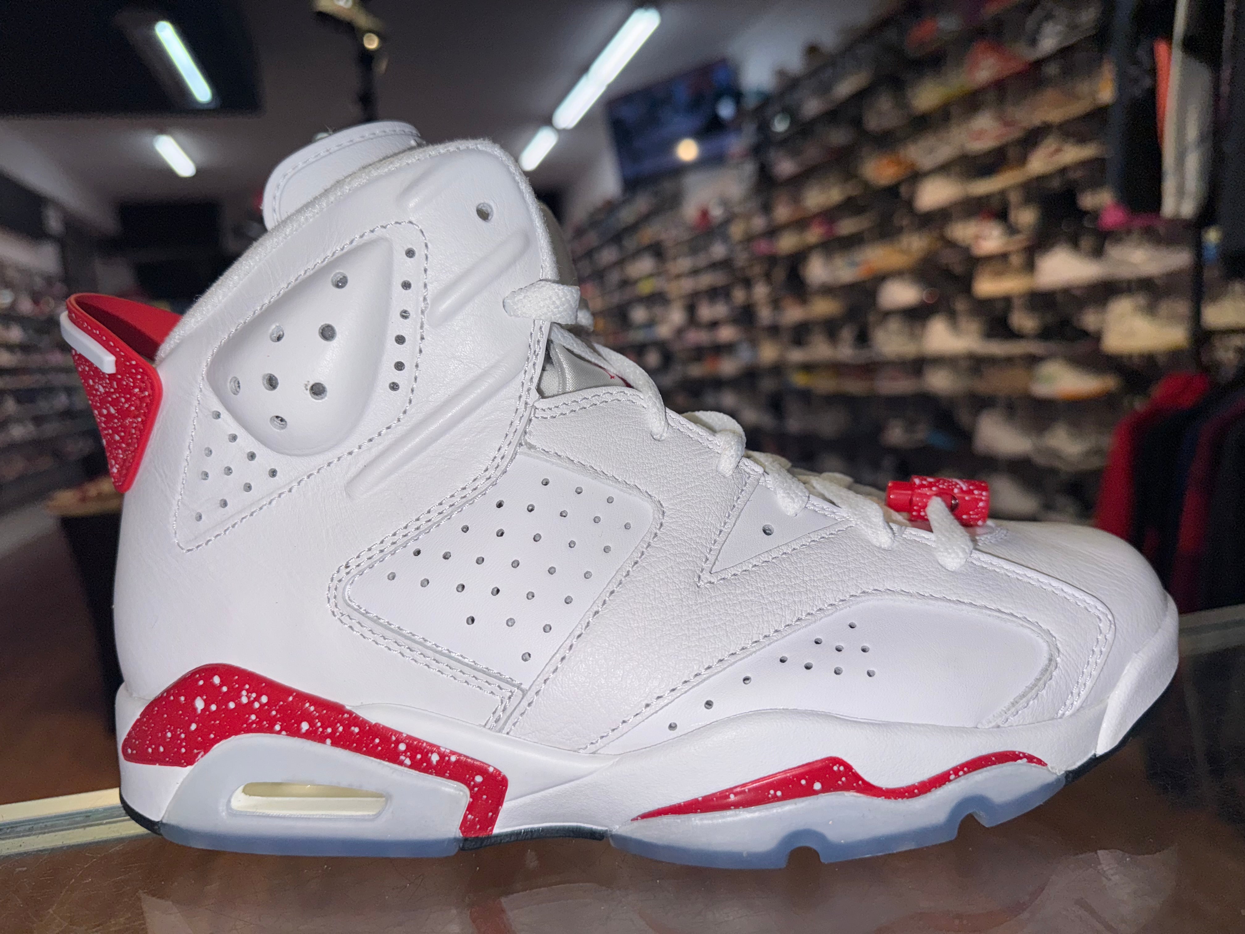 Size 8 Air Jordan 6 “Red Oreo”