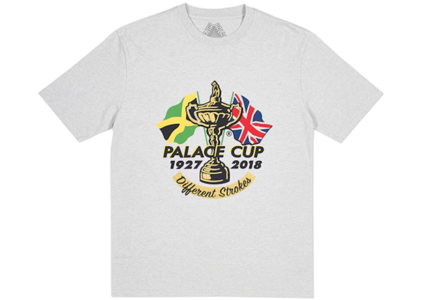 Size M Palace Cup Tee “Grey”
