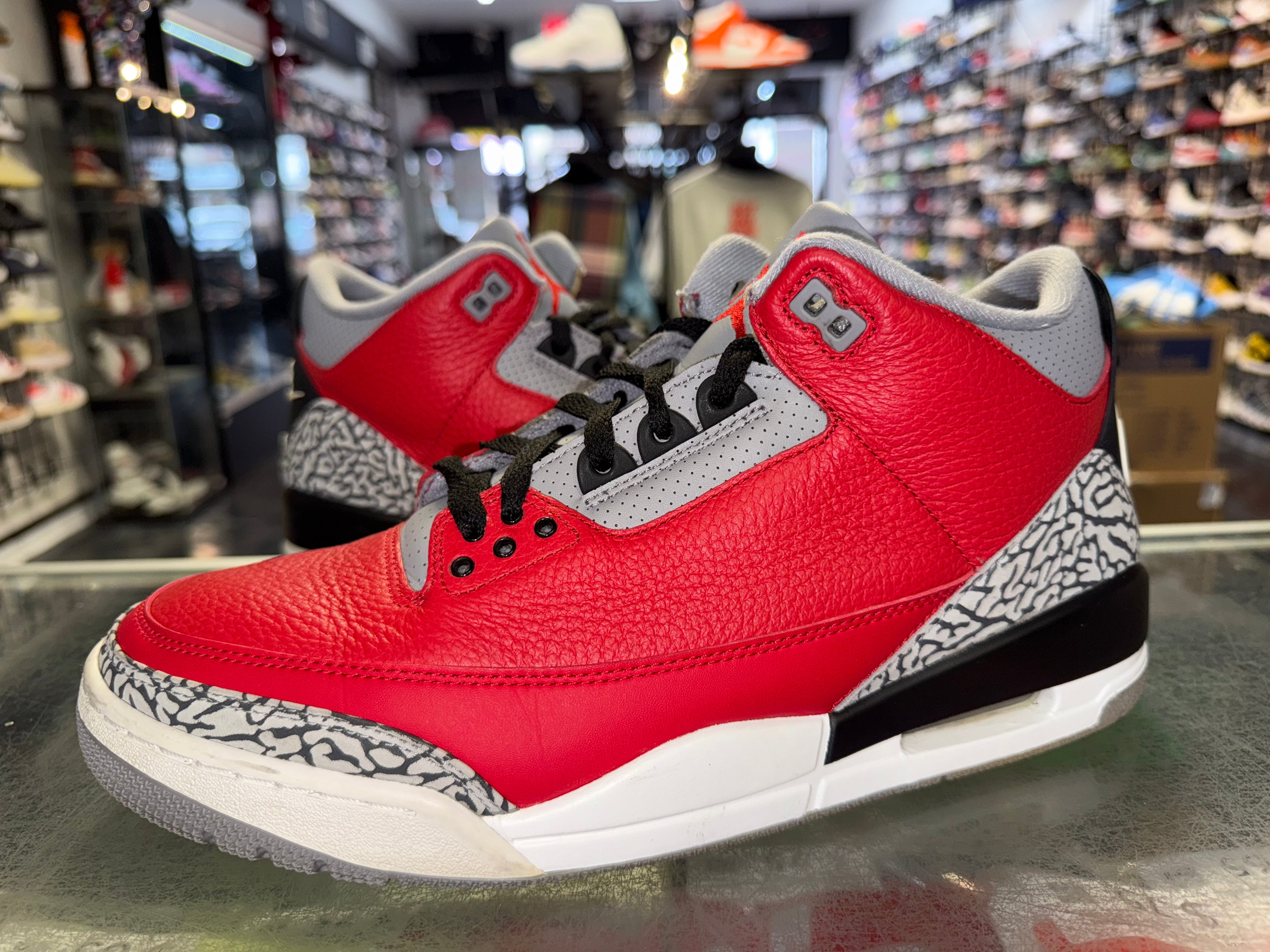 Size 12 Air Jordan 3 Unite "Fire Red"