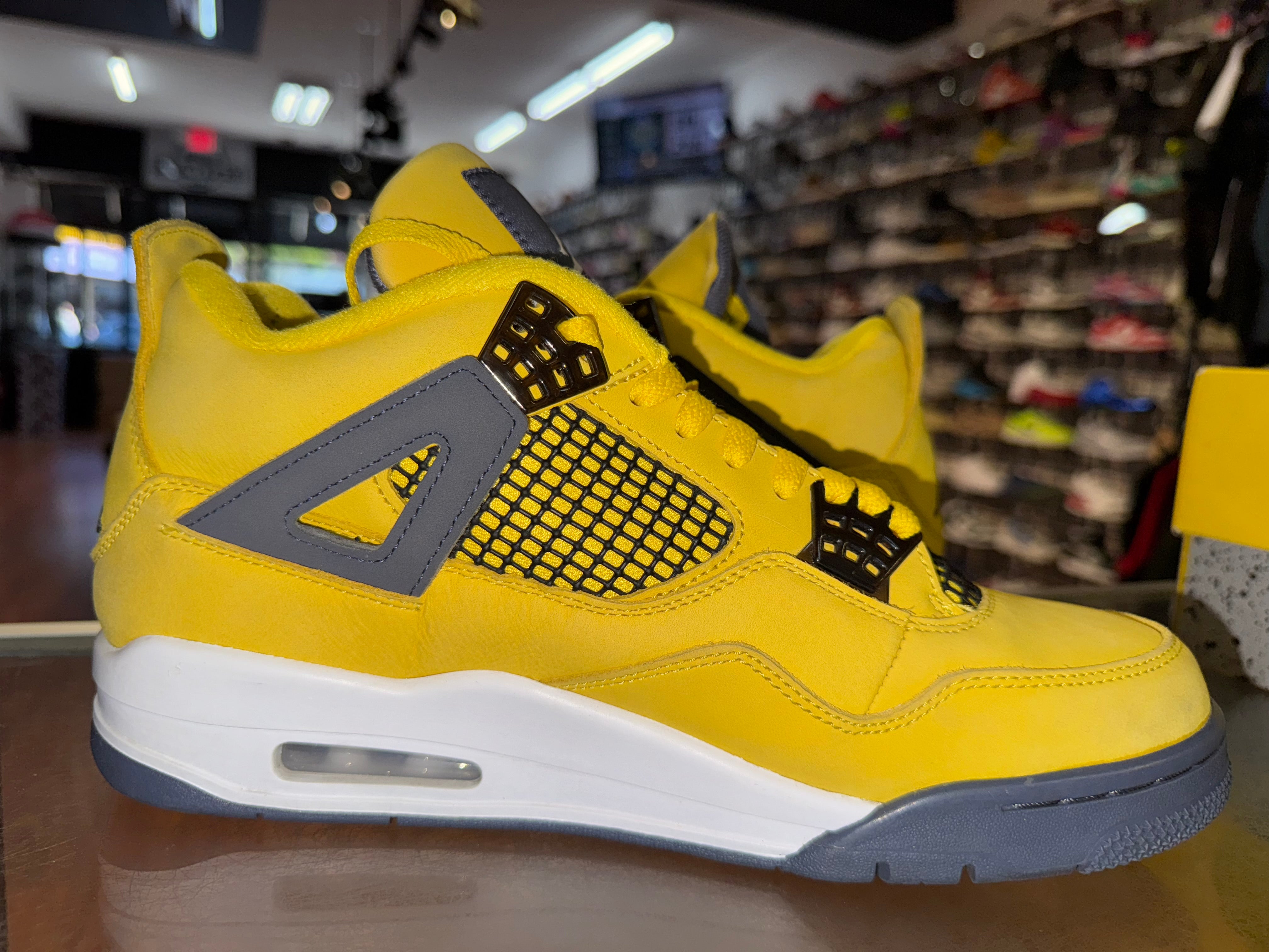 Size 10 Air Jordan 4 "Lightning"