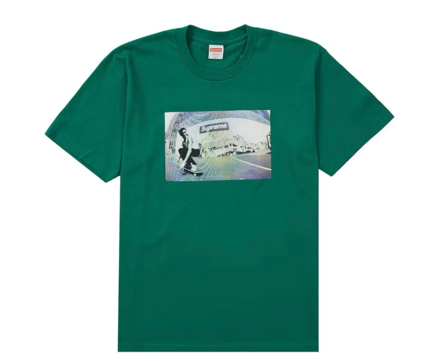 Size XL Supreme Dylan Logo Tee “Pine Green”