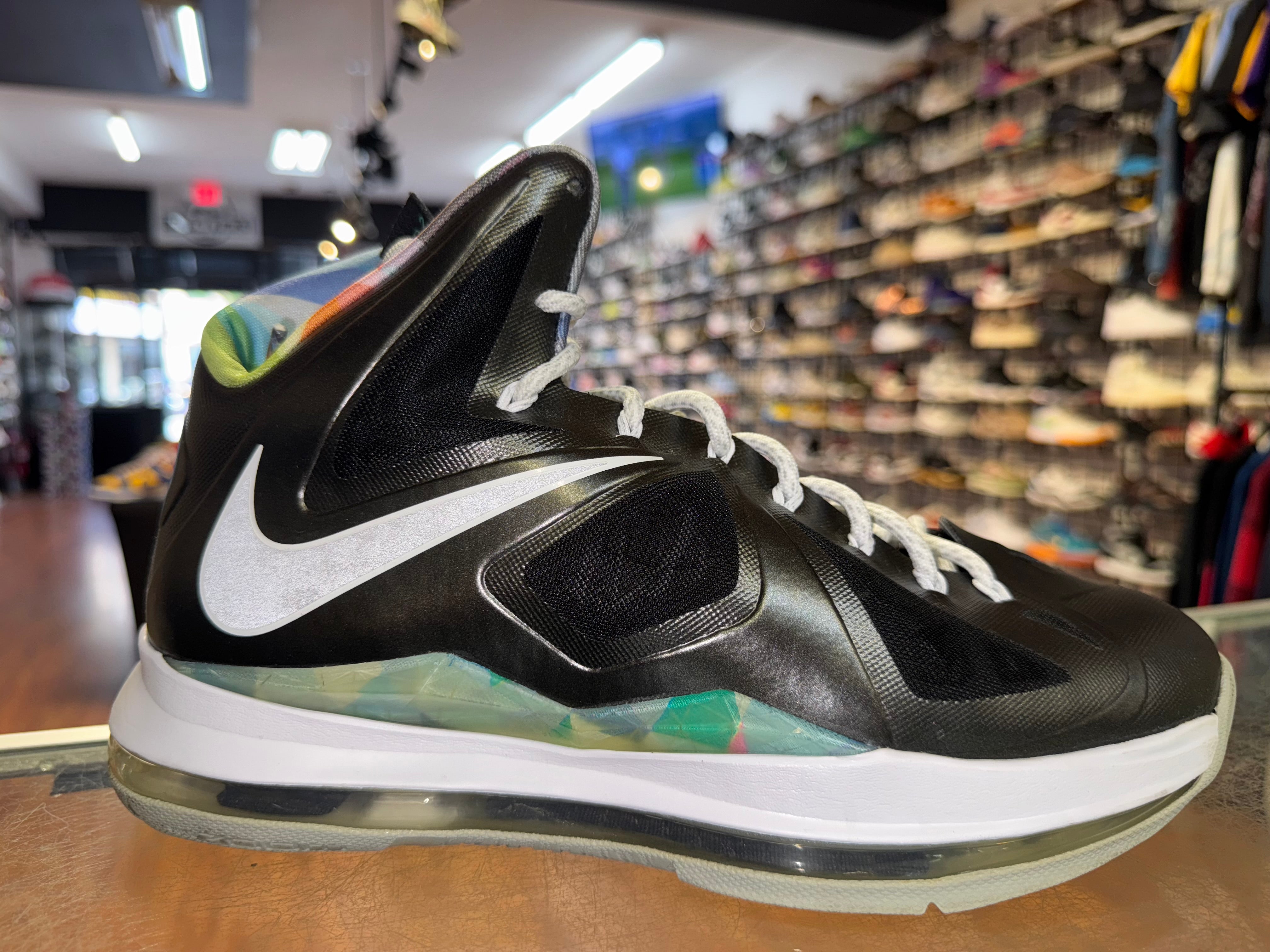 Size 9.5 Lebron 10 "Prism"