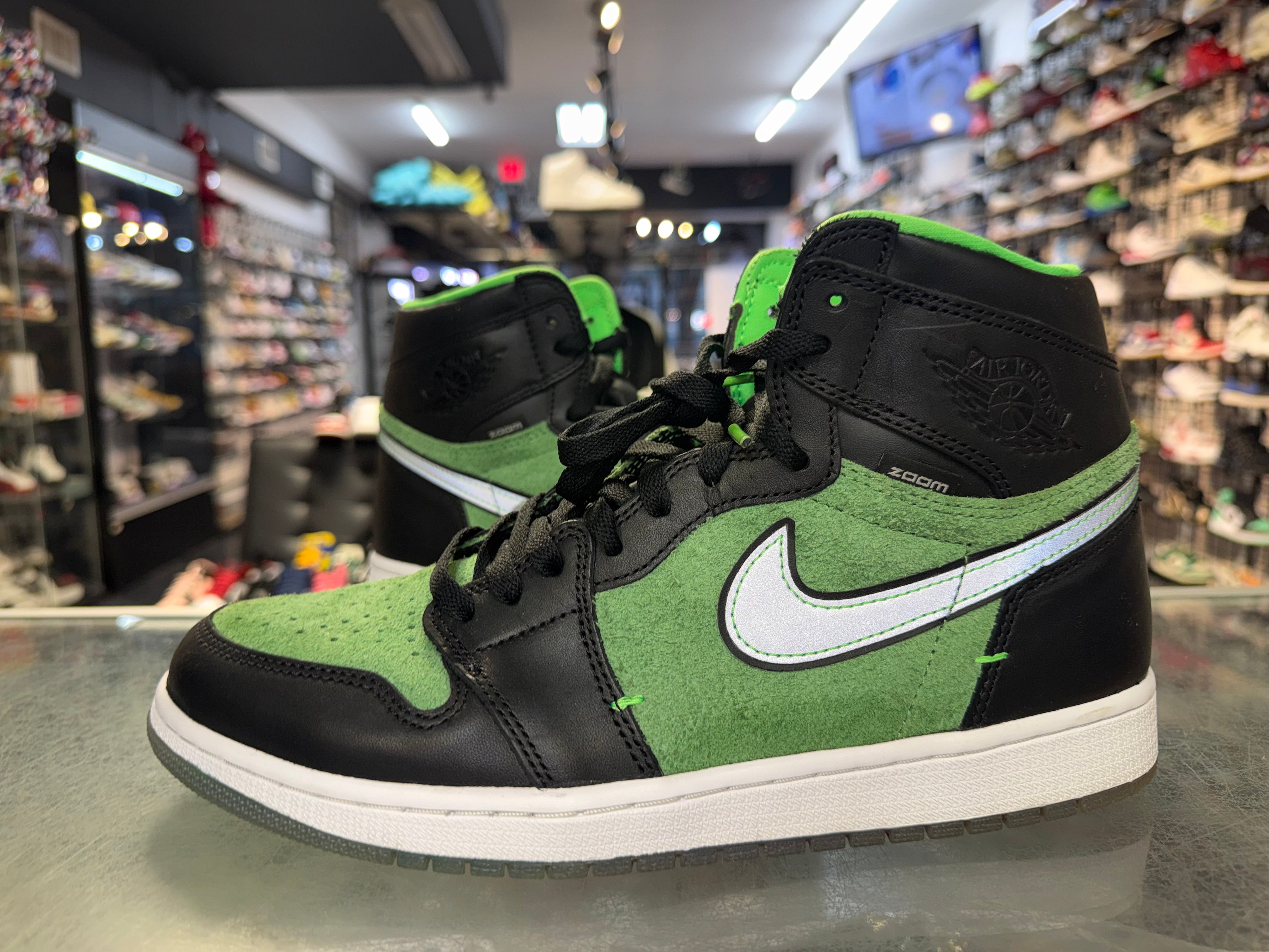 Size 10.5 Air Jordan 1 "Zen Green"