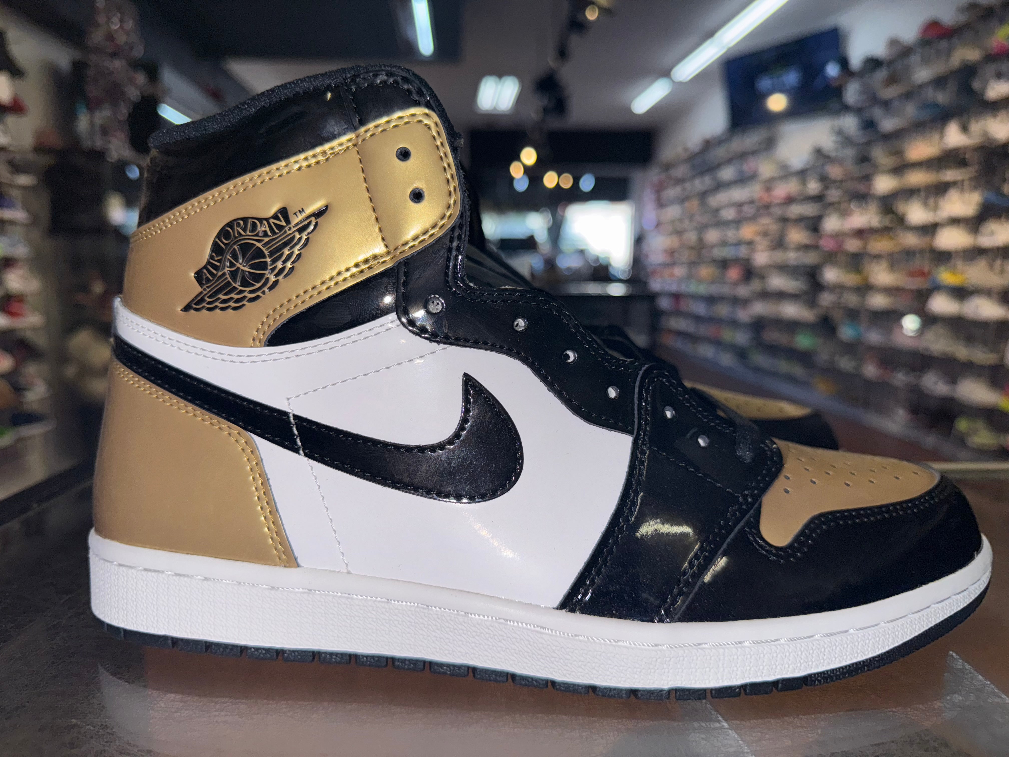 Size 11 Air Jordan 1 "Gold Toe" Brand New