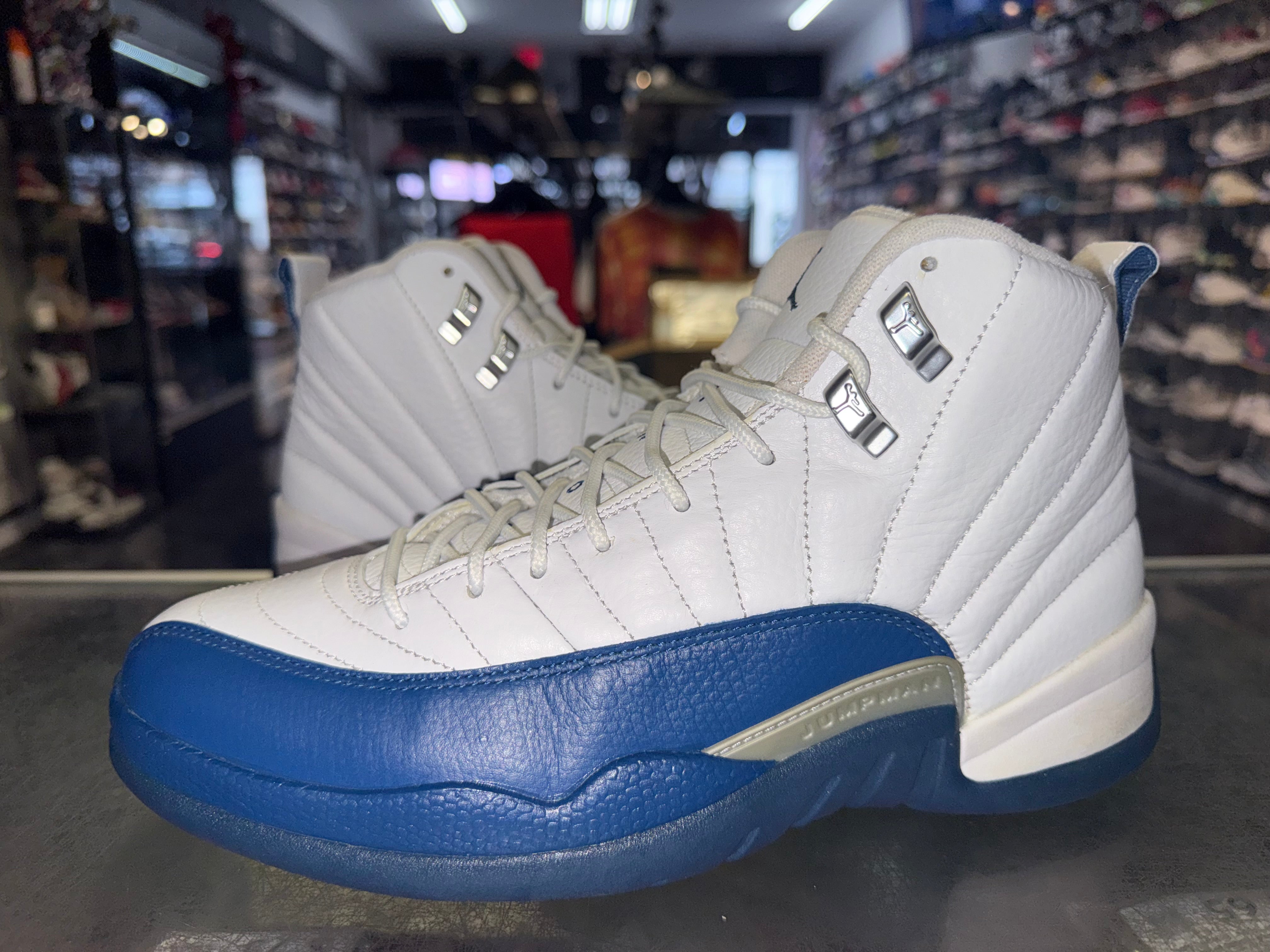 Size 9 Air Jordan 12 "French Blue" 2016