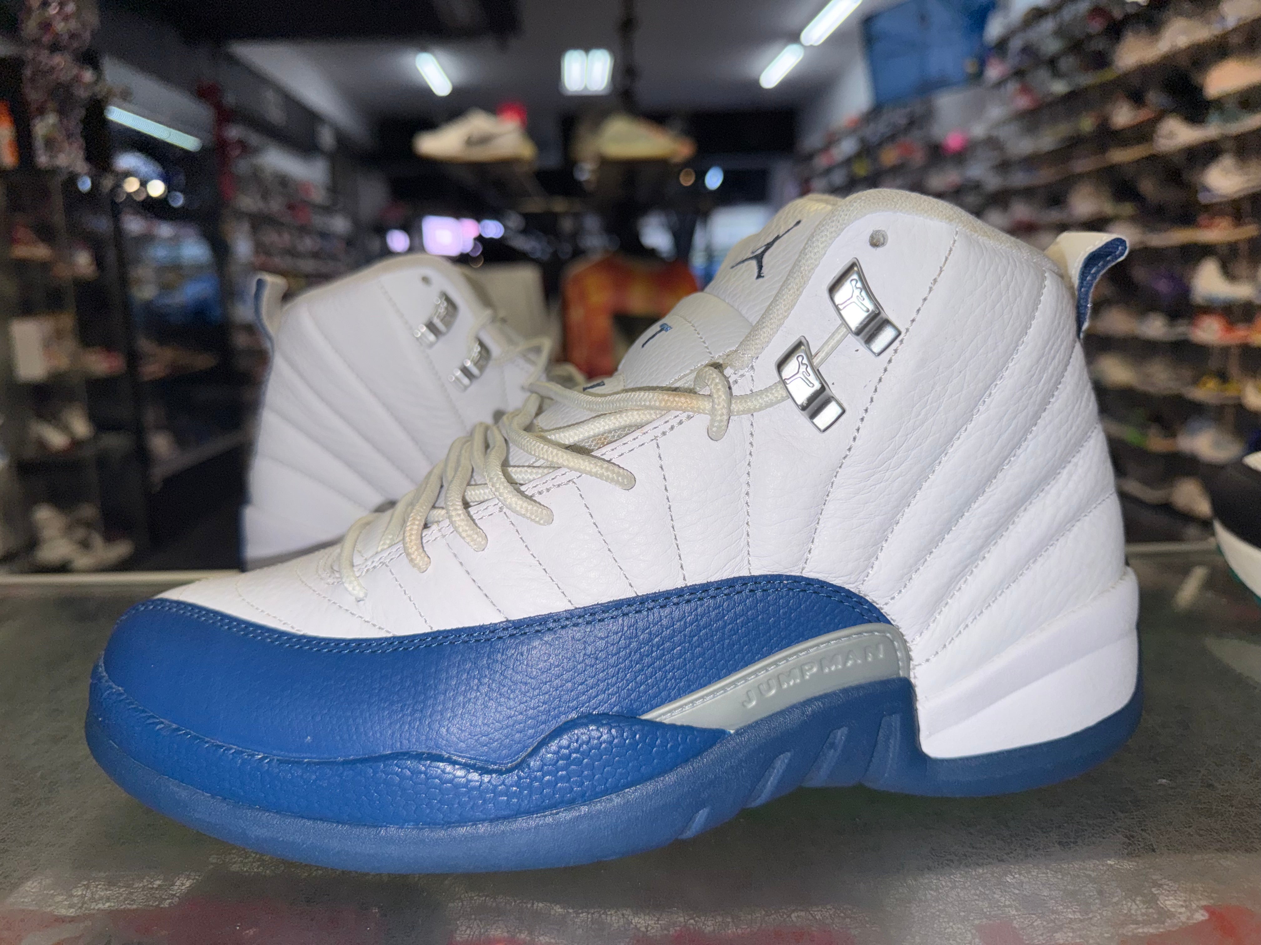 Size 10 Air Jordan 12 "French Blue" 2016