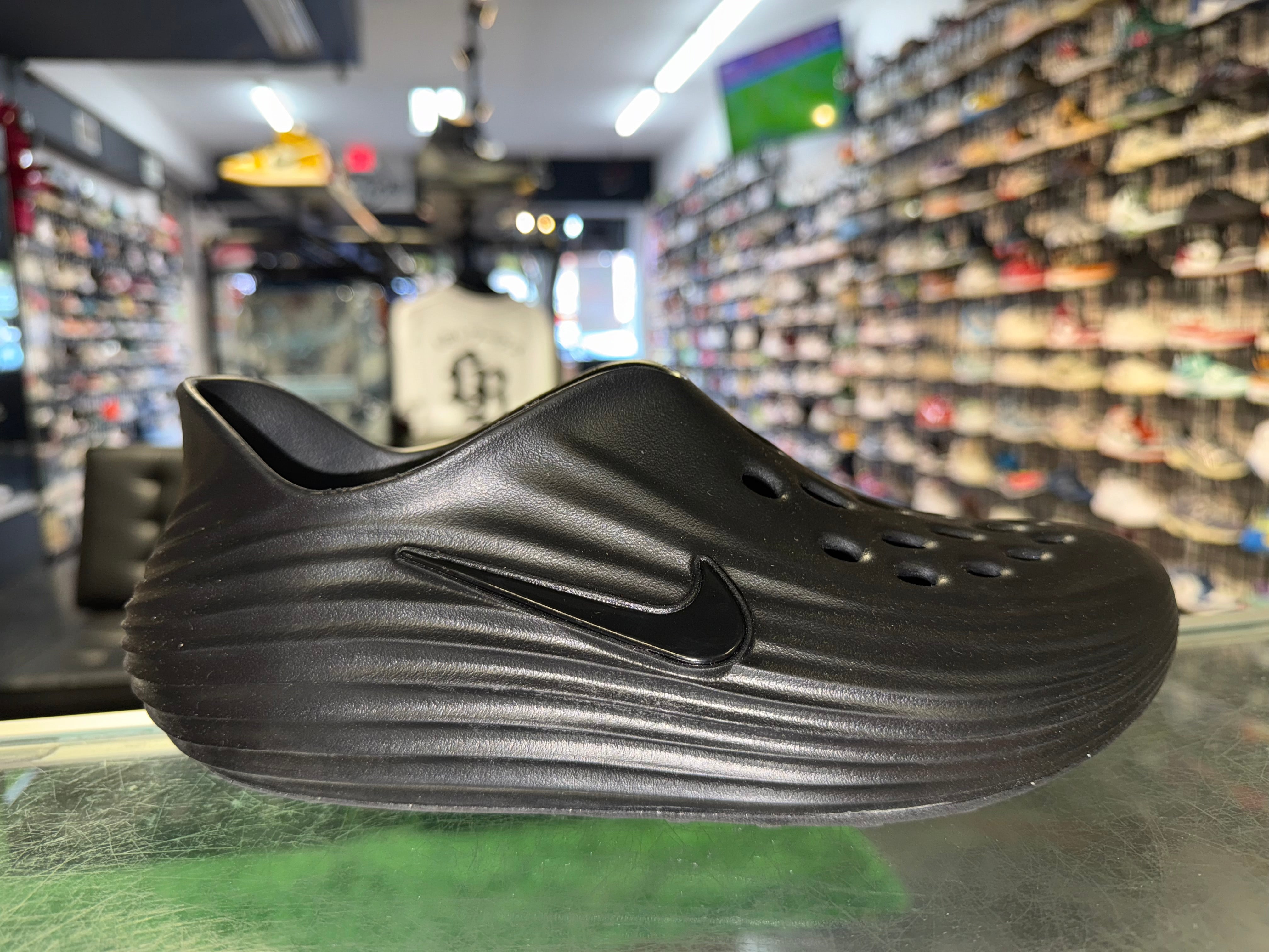 Size 7y Nike ReactX Rejuven8 "Triple Black"