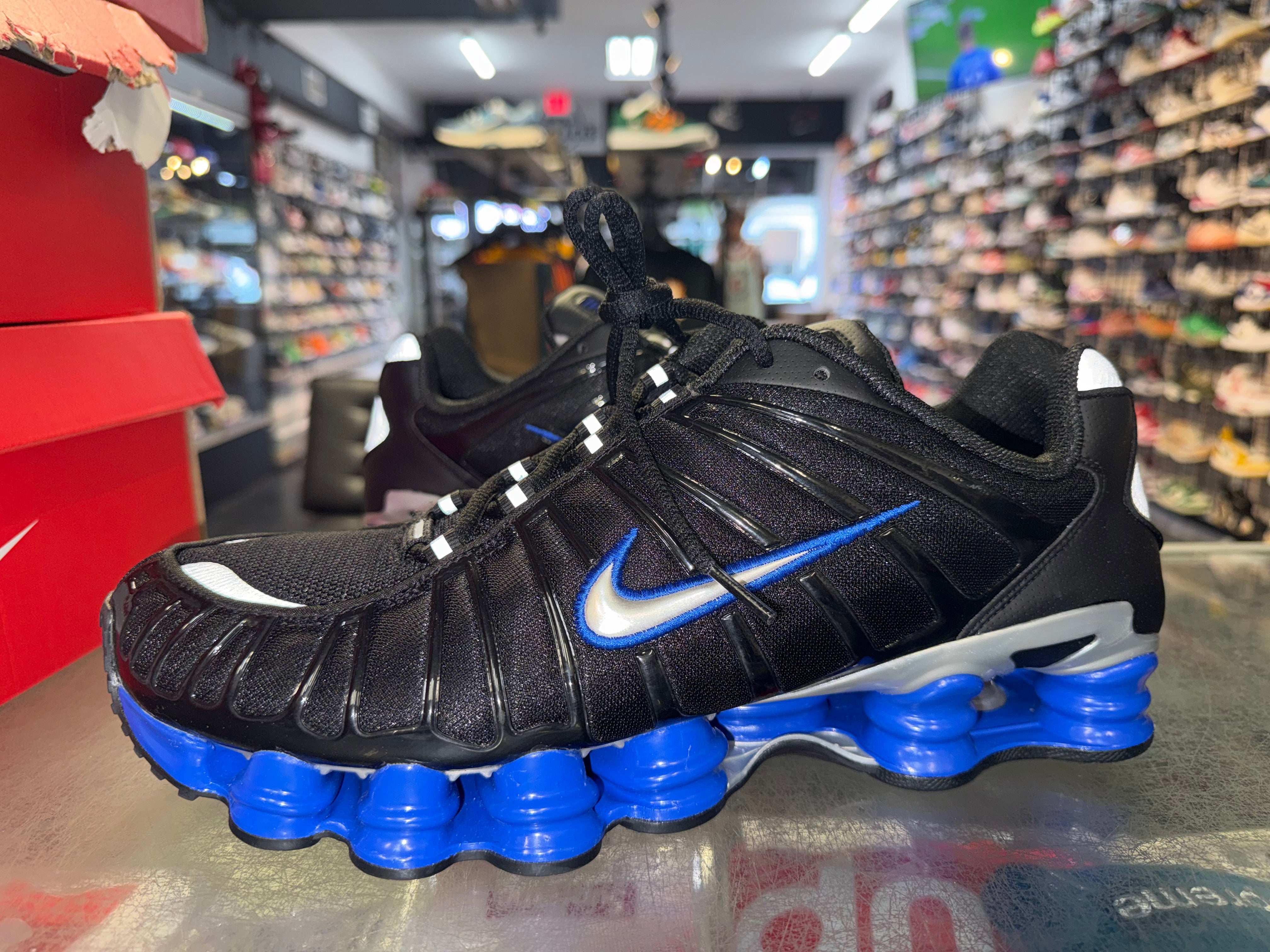 Size 13 Nike Shox TL “Black Racer Blue" Worn 1x