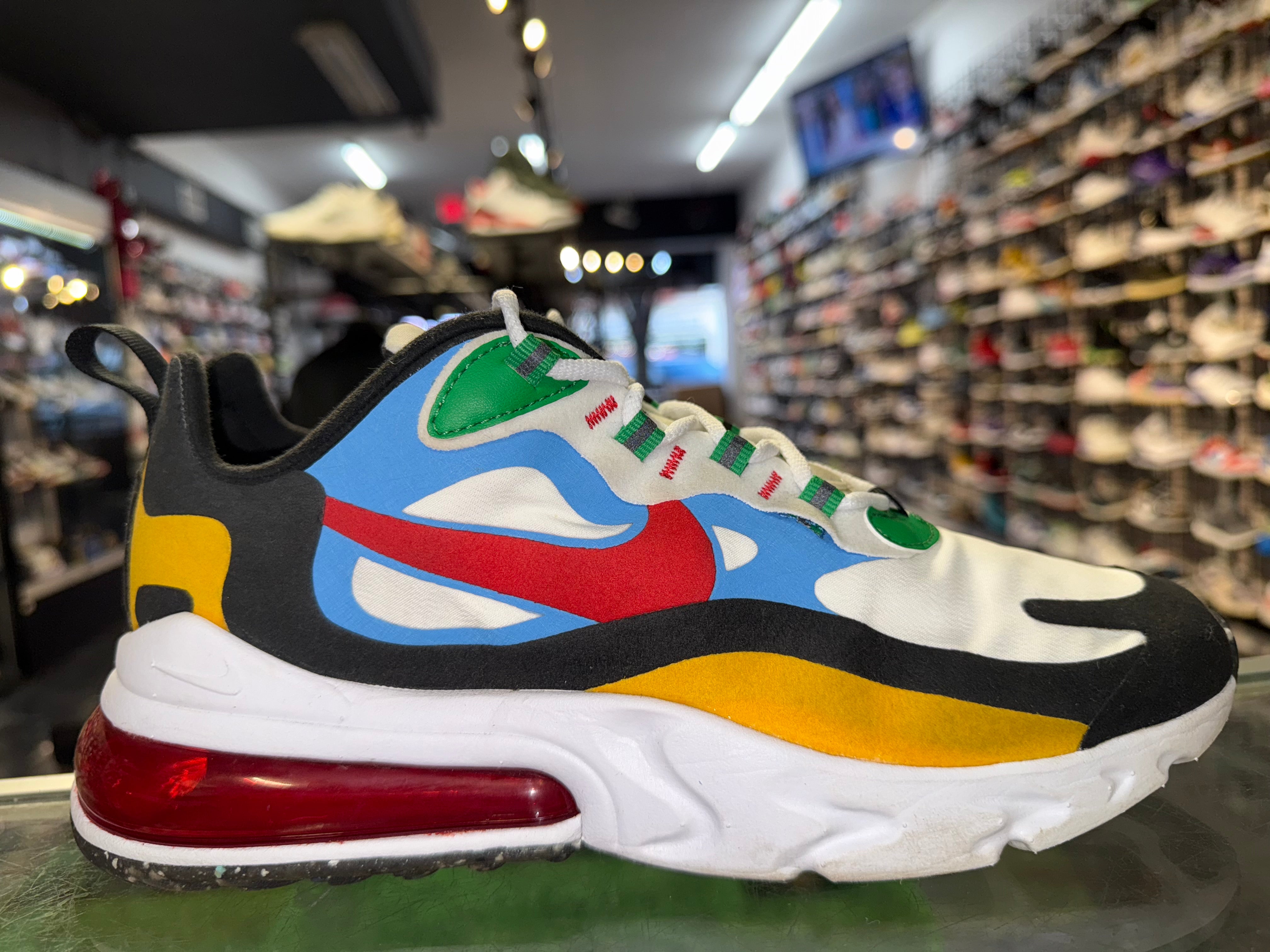 Size 8 Air Max 270 React "Multi-Color"