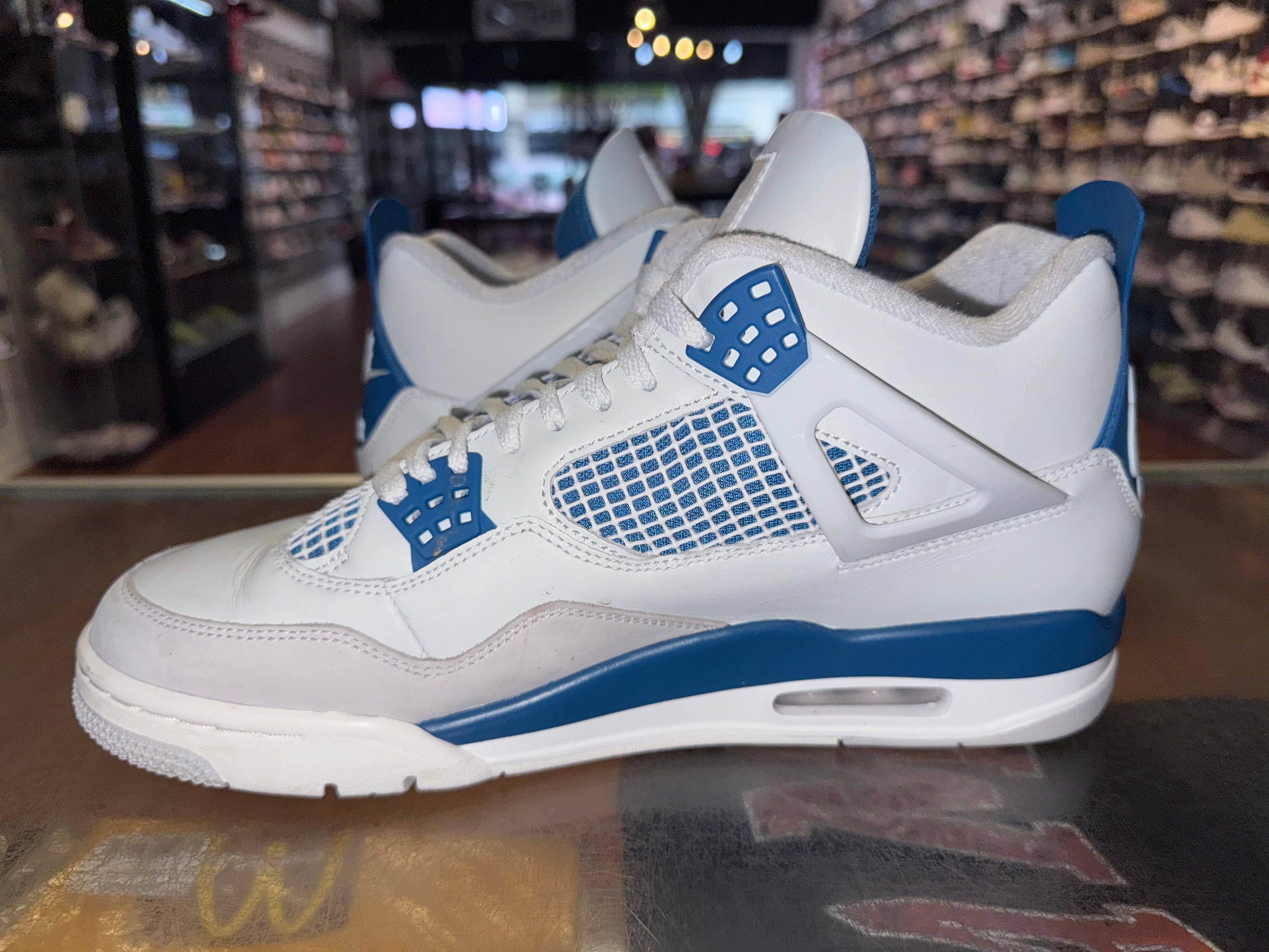 Size 11.5 Air Jordan 4 "Military Blue"