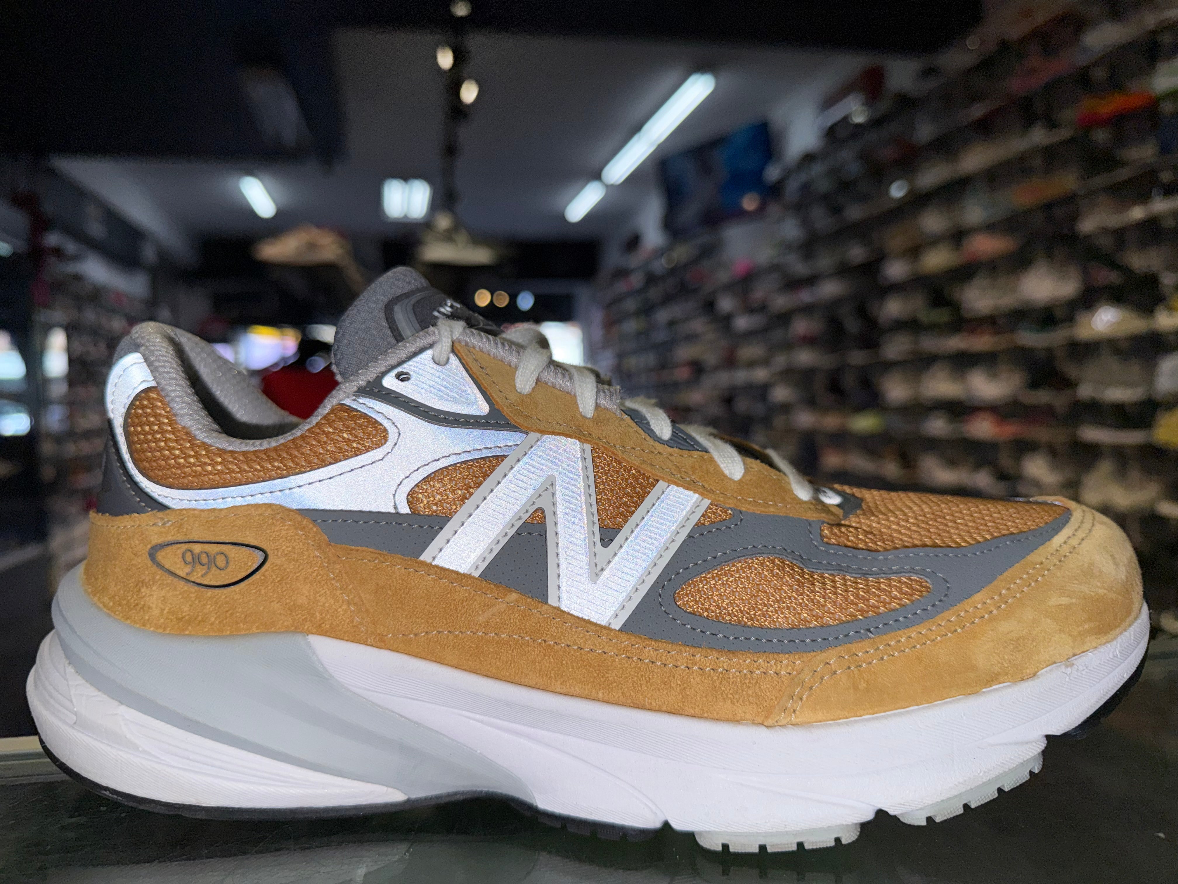 Size 9 New Balance 990v6 "Workwear Grey"