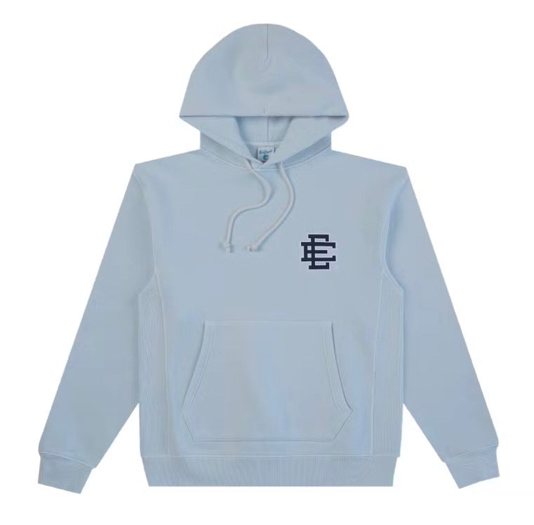 Size M Eric Emanuel EE Hoodie “UNC/Navy Blue” Brand New