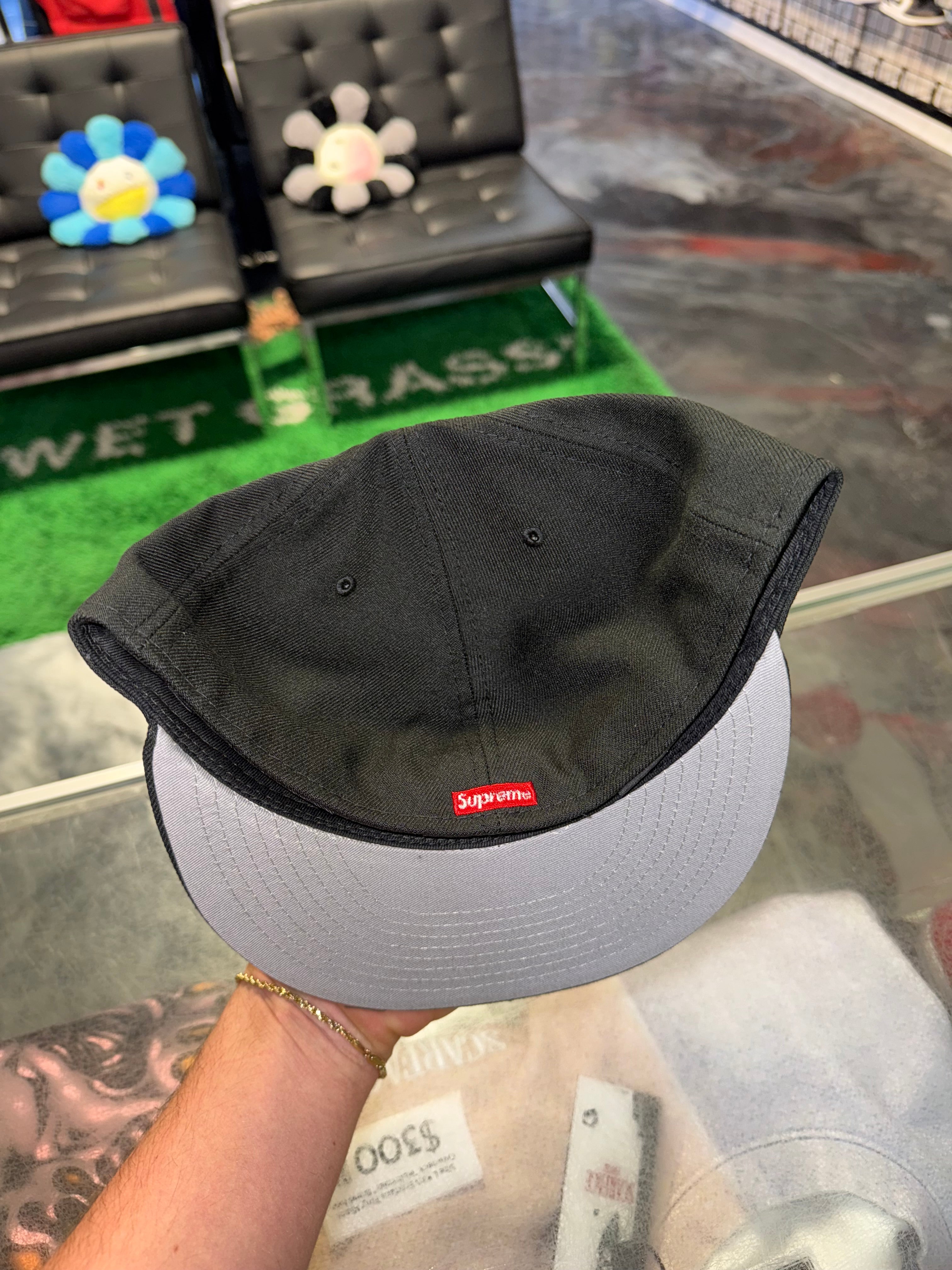 Size 8 Supreme Devil Logo Fitted “Black” Brand New