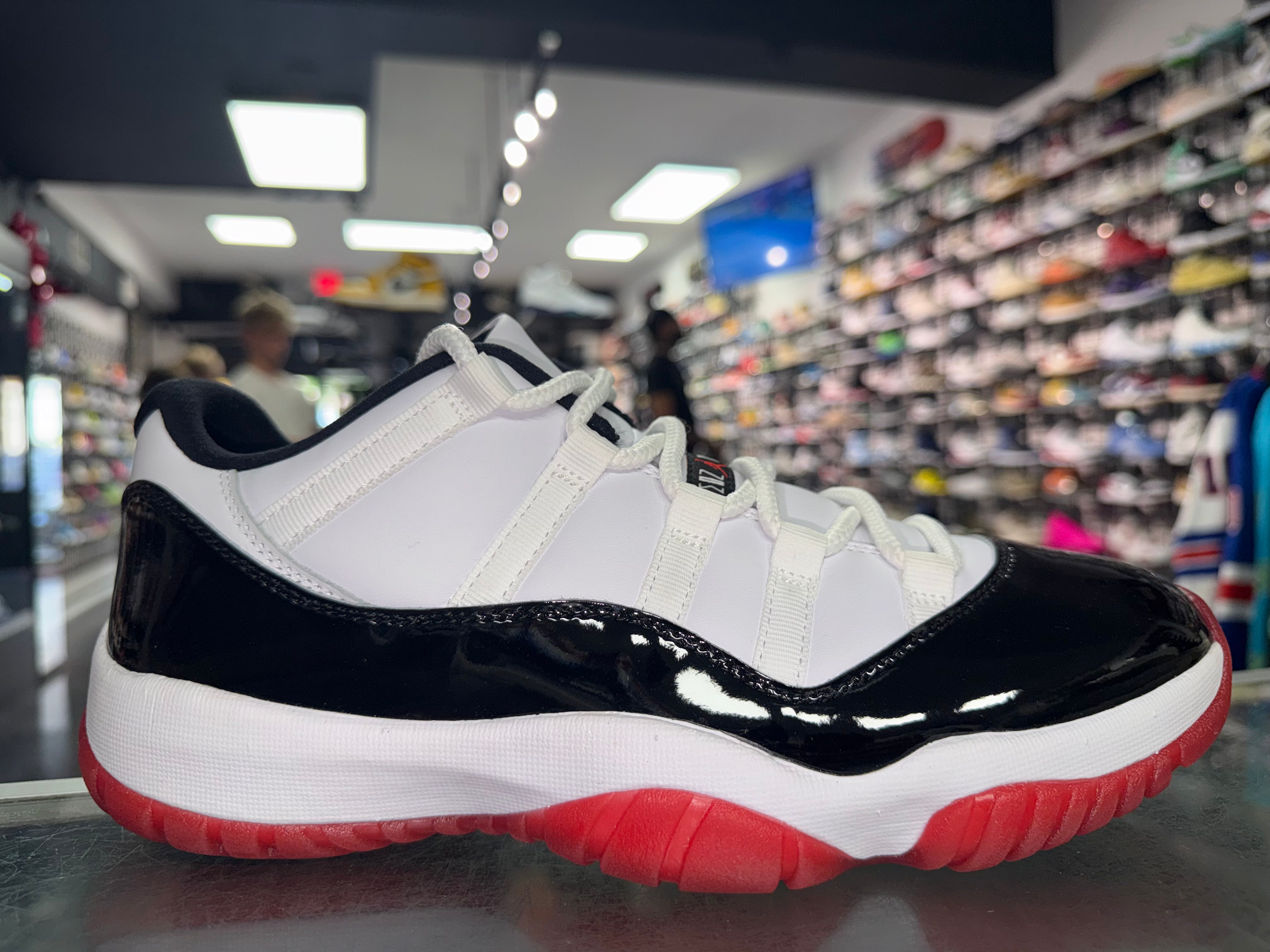 Size 9.5 Air Jordan 11 Low "Concord Bred"