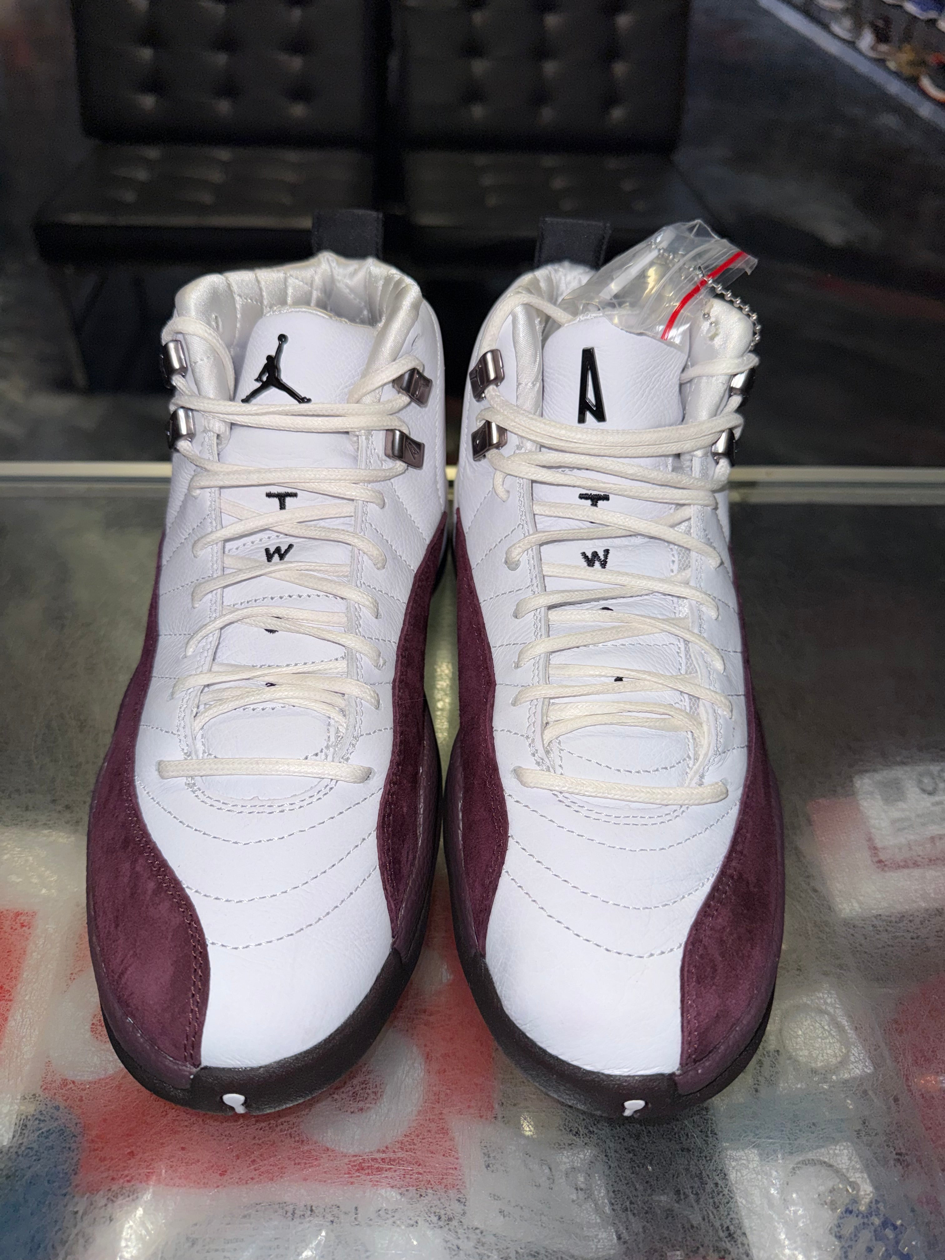 Size 8 (9.5W) Air Jordan 12 A Ma Maniere “White” Brand New