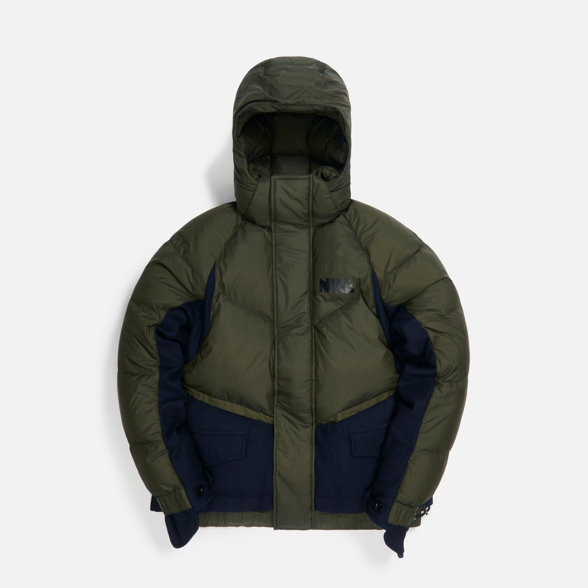 Size XXL Nike x Sacai Design Parka Jacket “Sequoia”