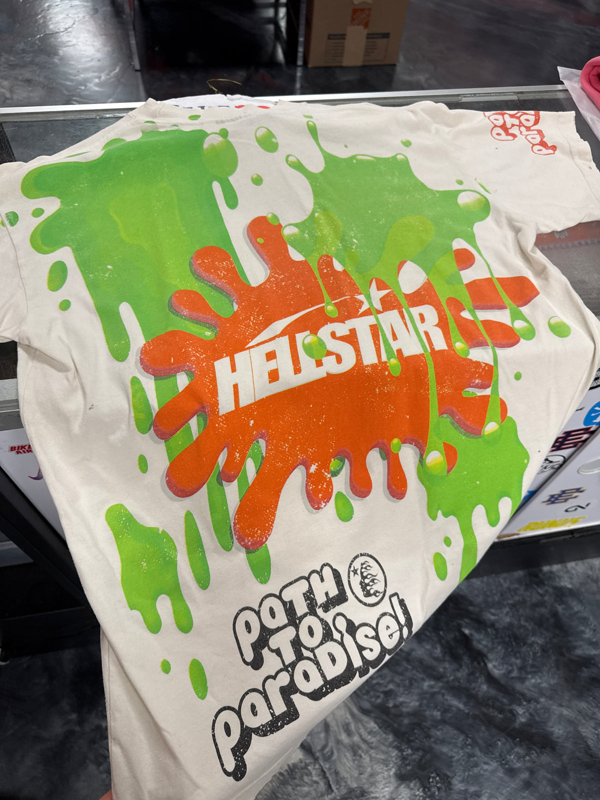 Hellstar Slime All That Tee Multicolor, pre-owned, size M – view 4