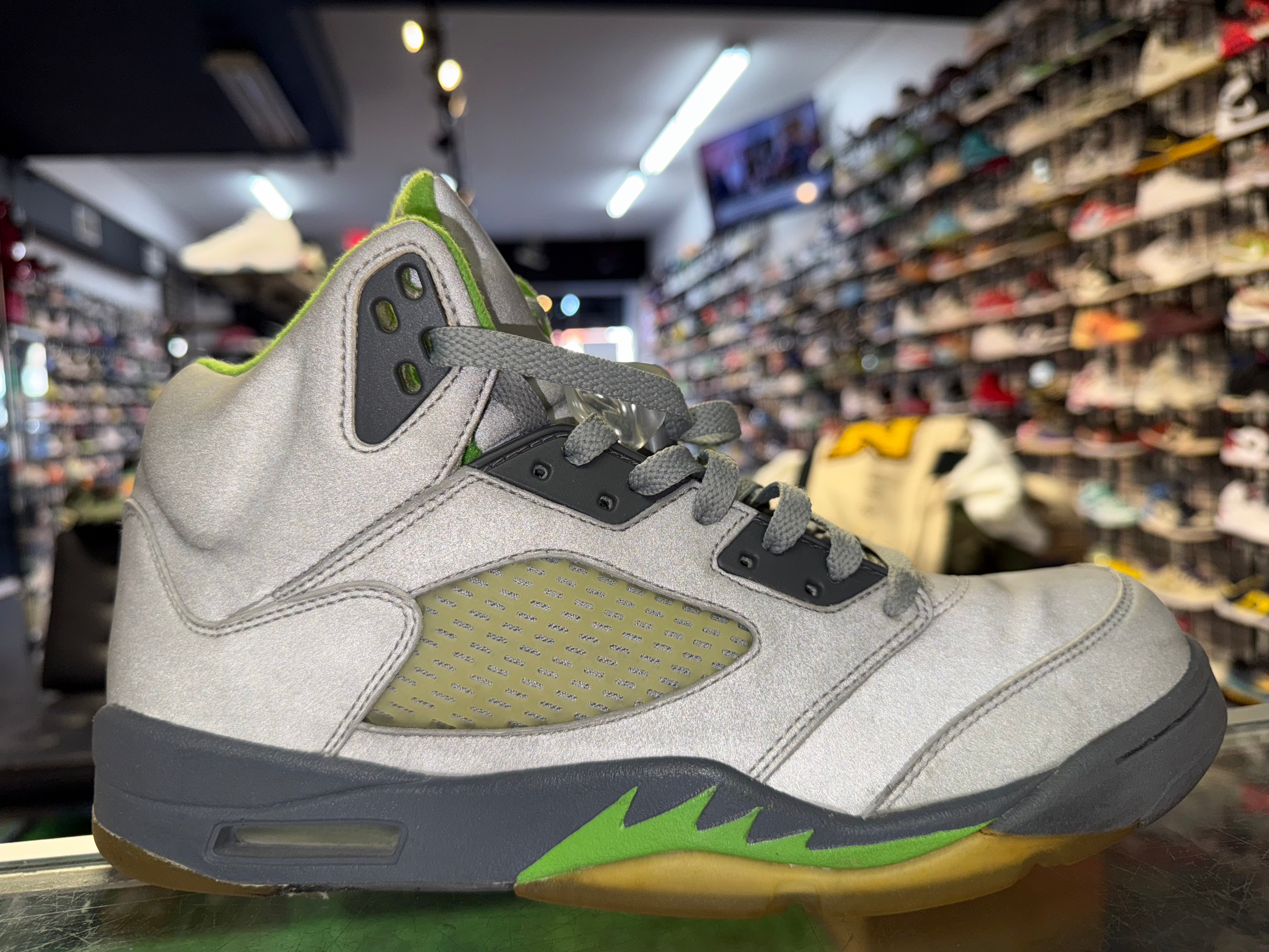 Size 11 AJ 5 Green Bean 2006