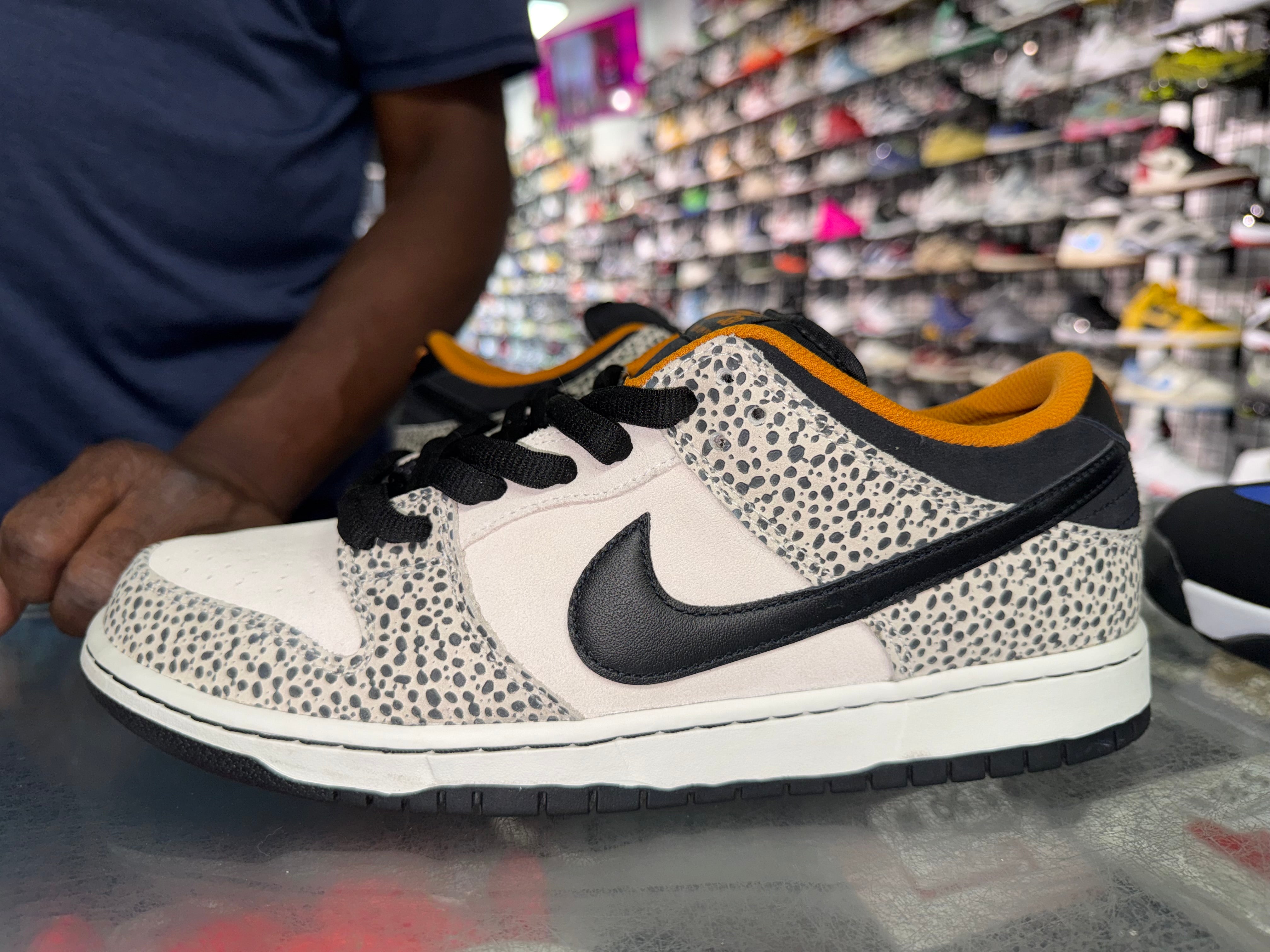 Size 12 Dunk Low SB “Electric Pack Olympic Safari”
