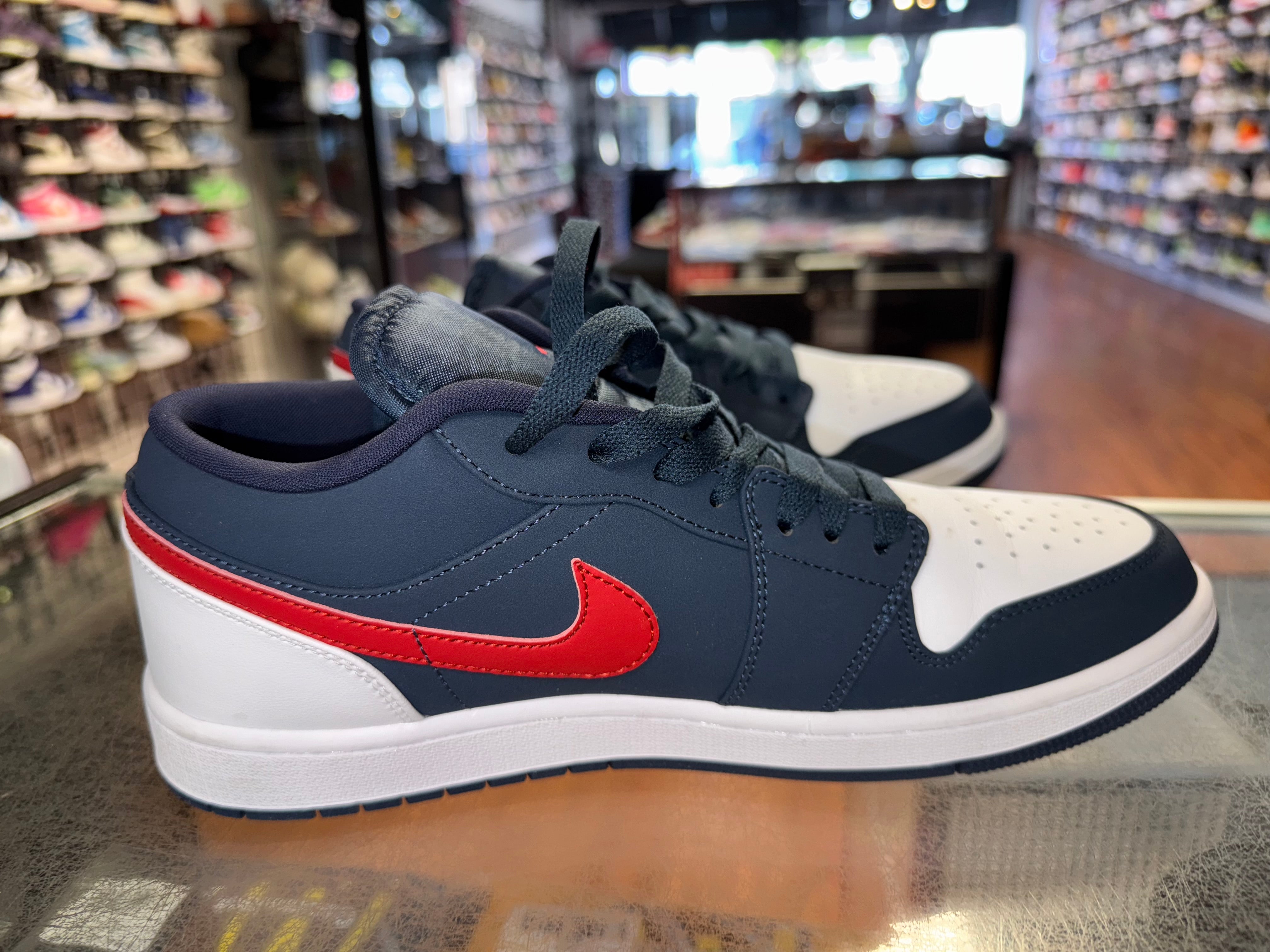 Size 10 Air Jordan 1 Low "USA"